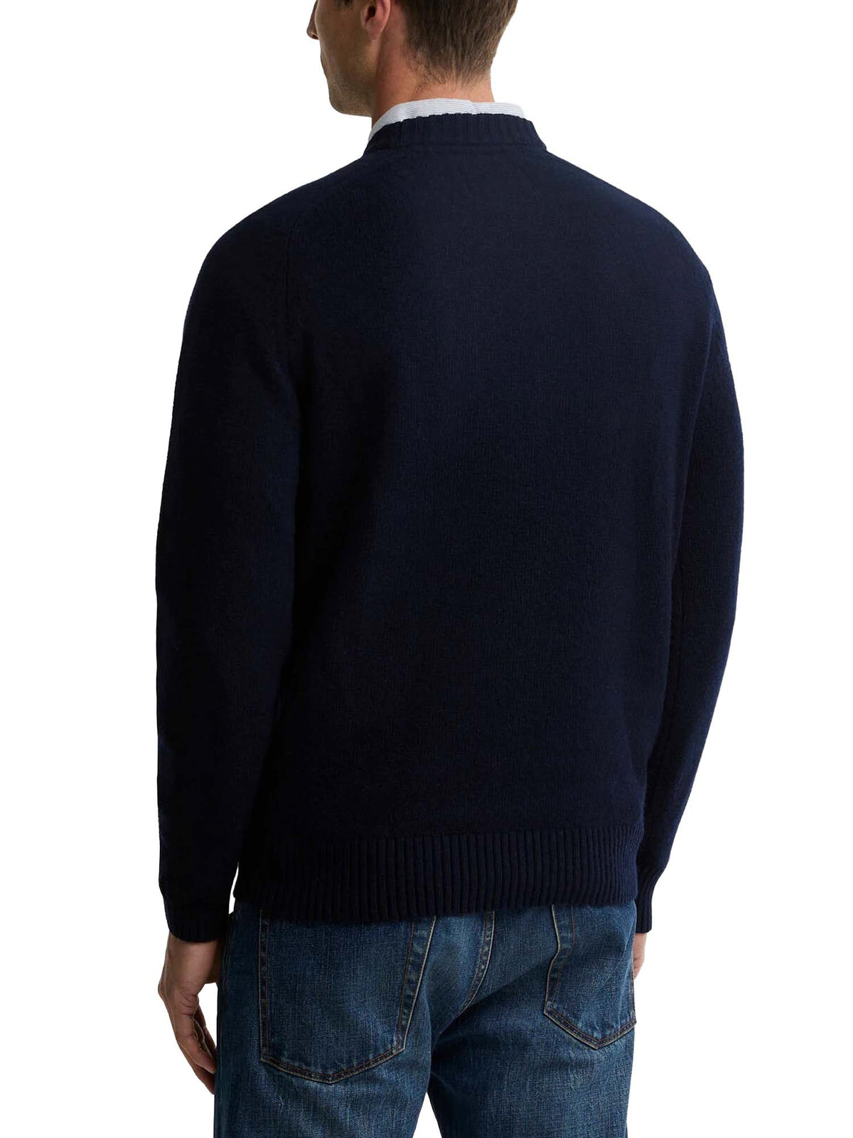 Barbour Maglione girocollo Newtown Blu