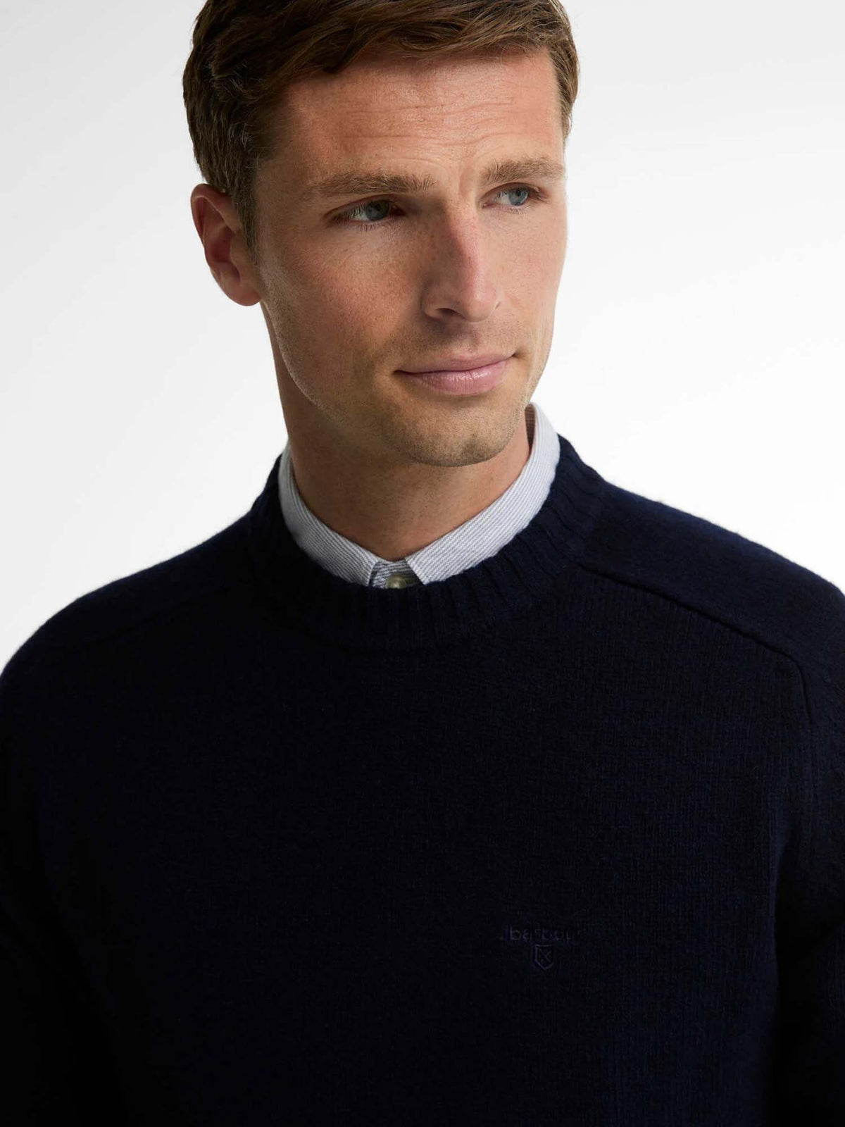 Barbour Maglione girocollo Newtown Blu
