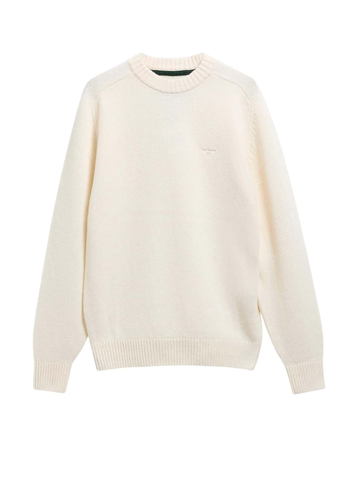 Barbour Maglione girocollo Newtown Bianco