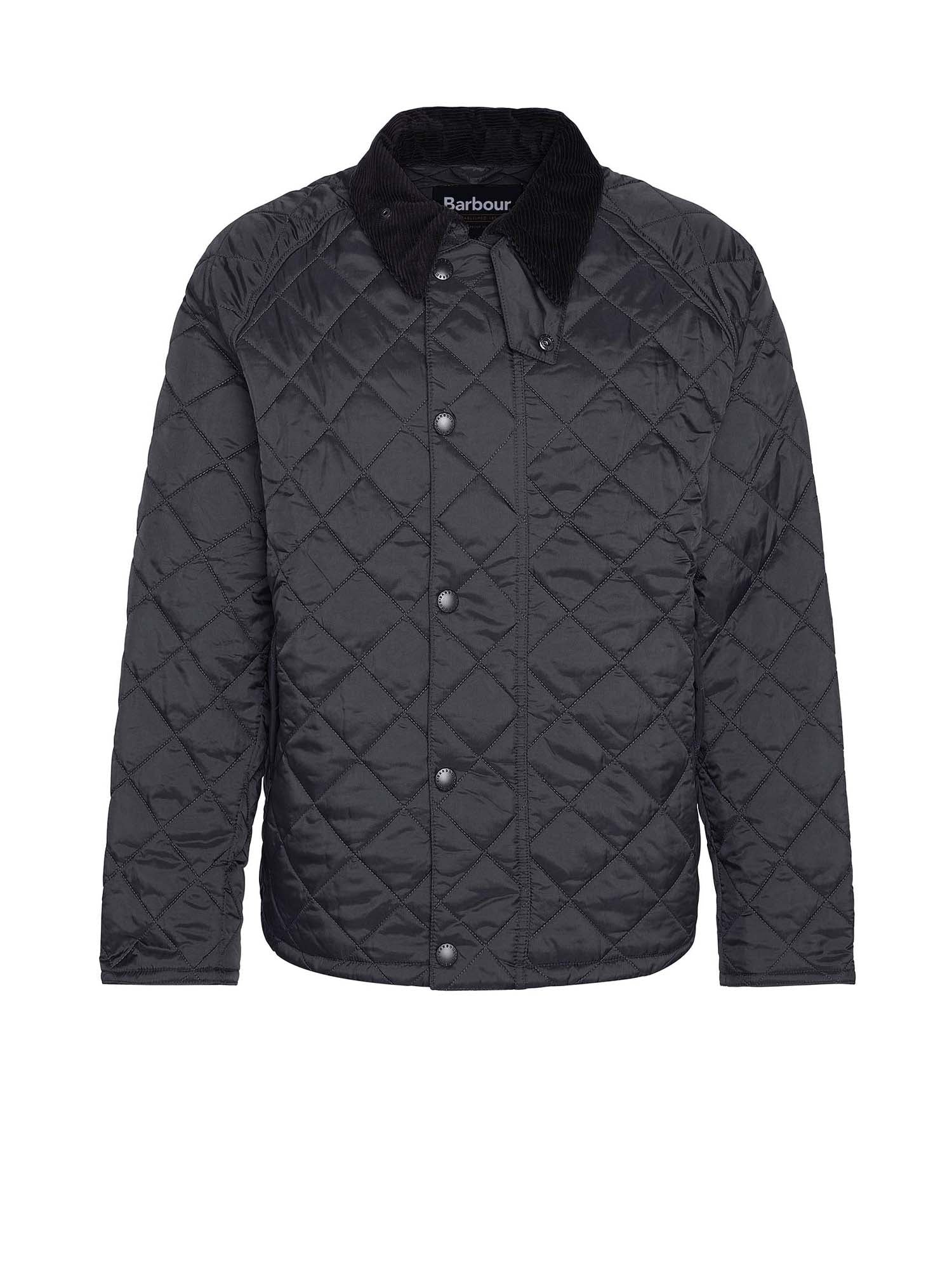 Barbour Giacca trapuntata Transport oversize Nero
