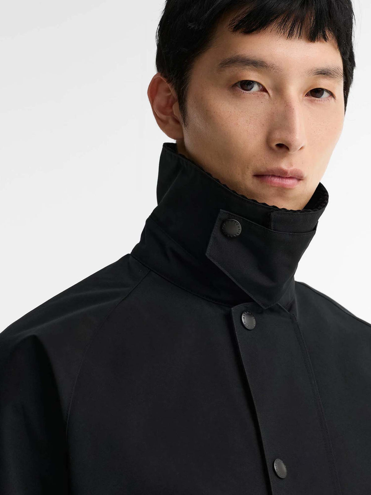 Barbour Giacca antipioggia Bedale dal taglio classico Nero