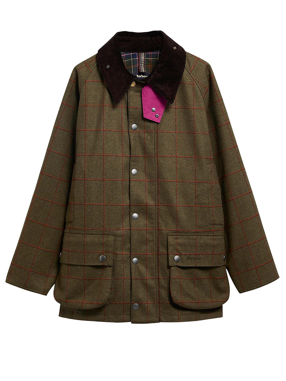 Barbour Giacca in lana Beaufort Paul Smith Loves Barbour Verde