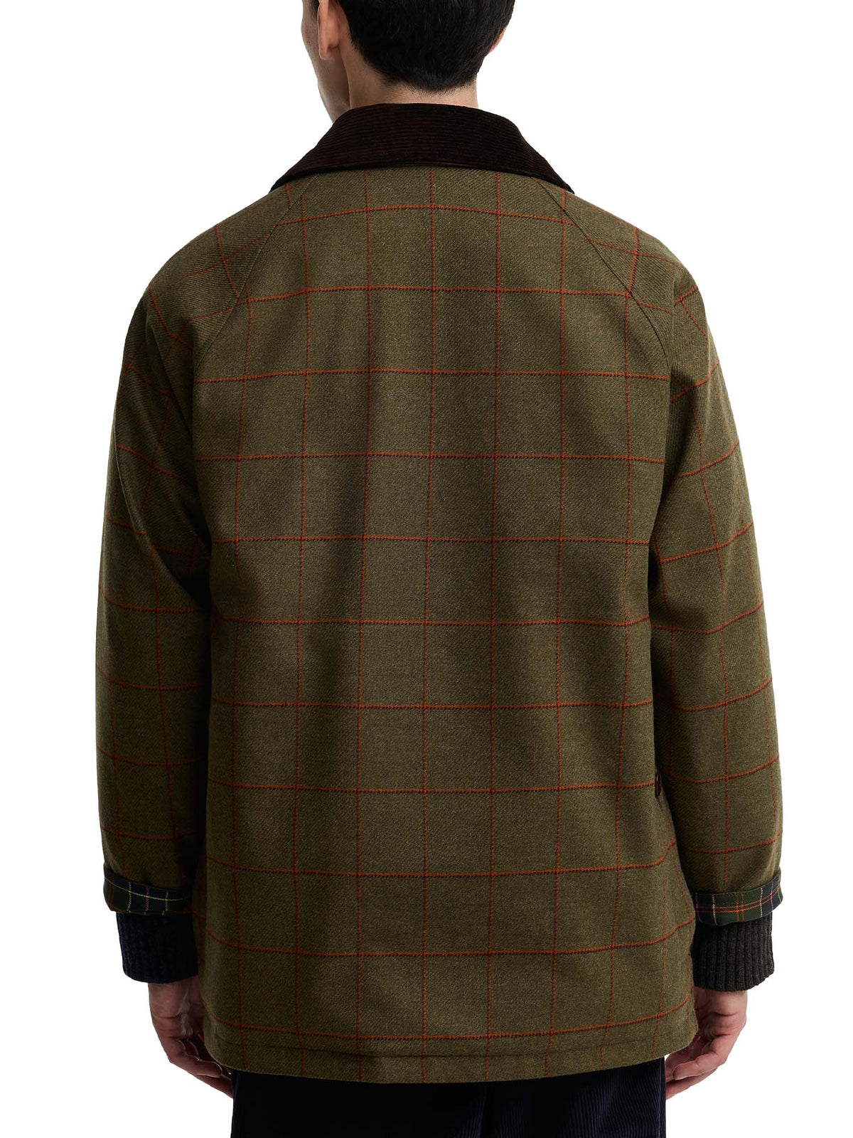 Barbour Giacca in lana Beaufort Paul Smith Loves Barbour Verde