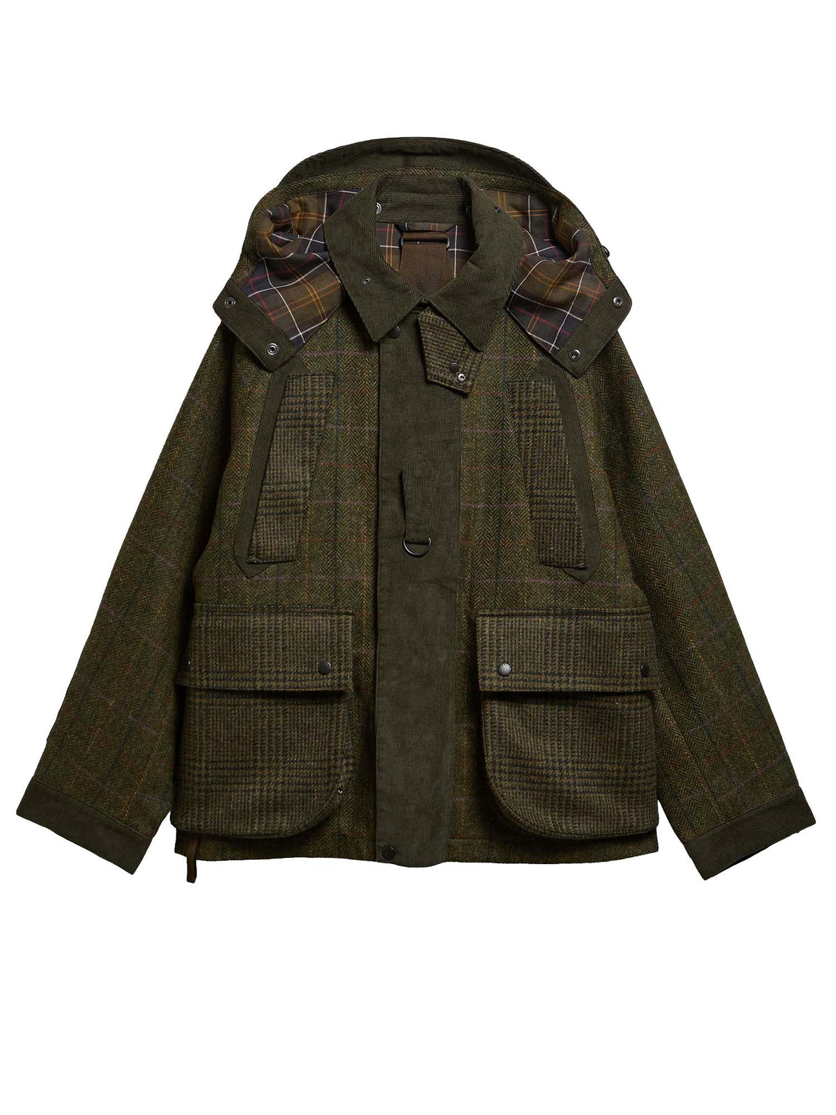 Barbour Giacca in lana Barbour x Norbit Verde