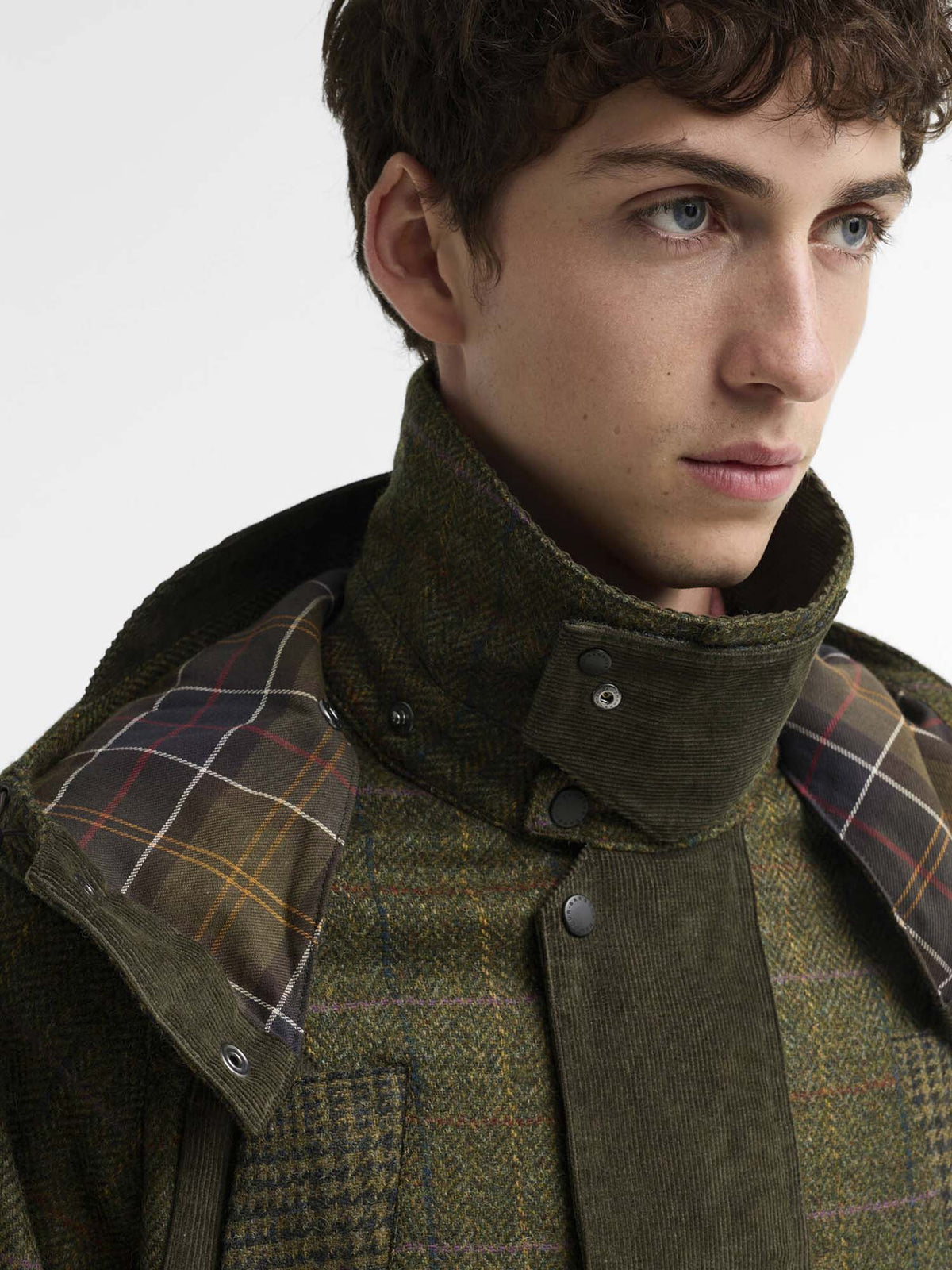 Barbour Giacca in lana Barbour x Norbit Verde