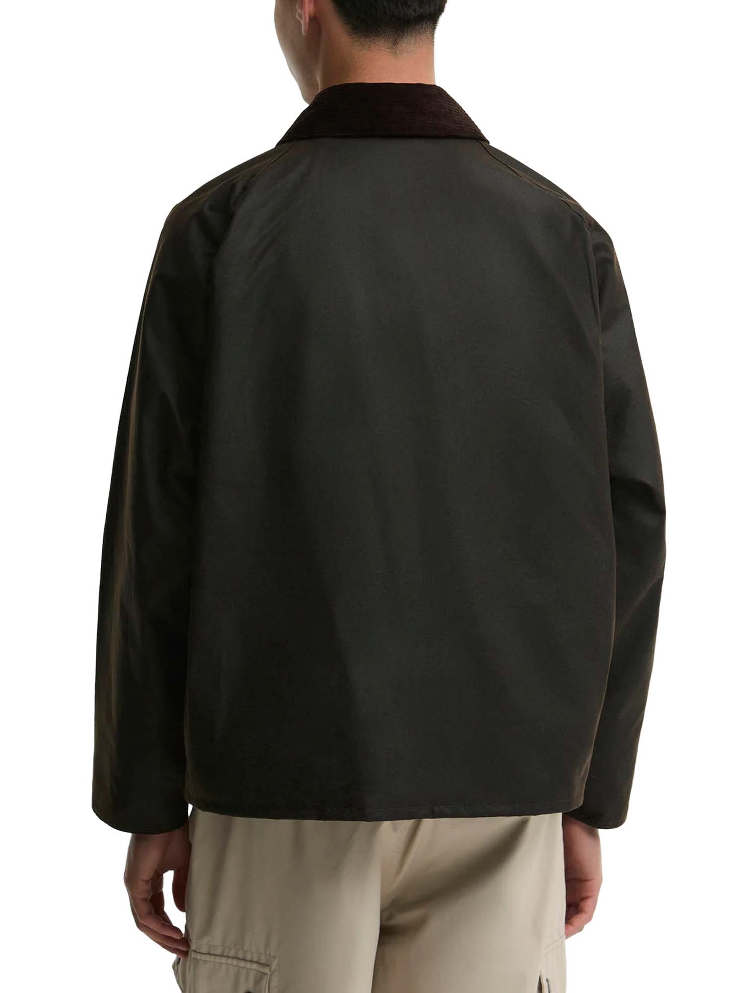 Barbour Giacca cerata OS Transport Marrone