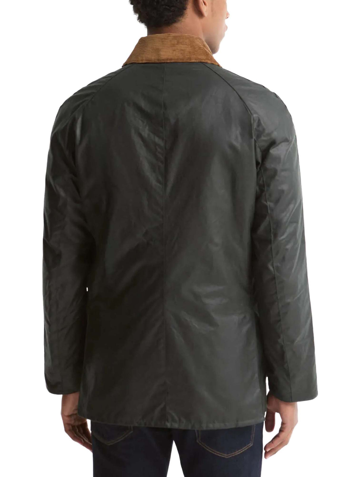 Barbour Giacca cerata Ashby Festive Verde