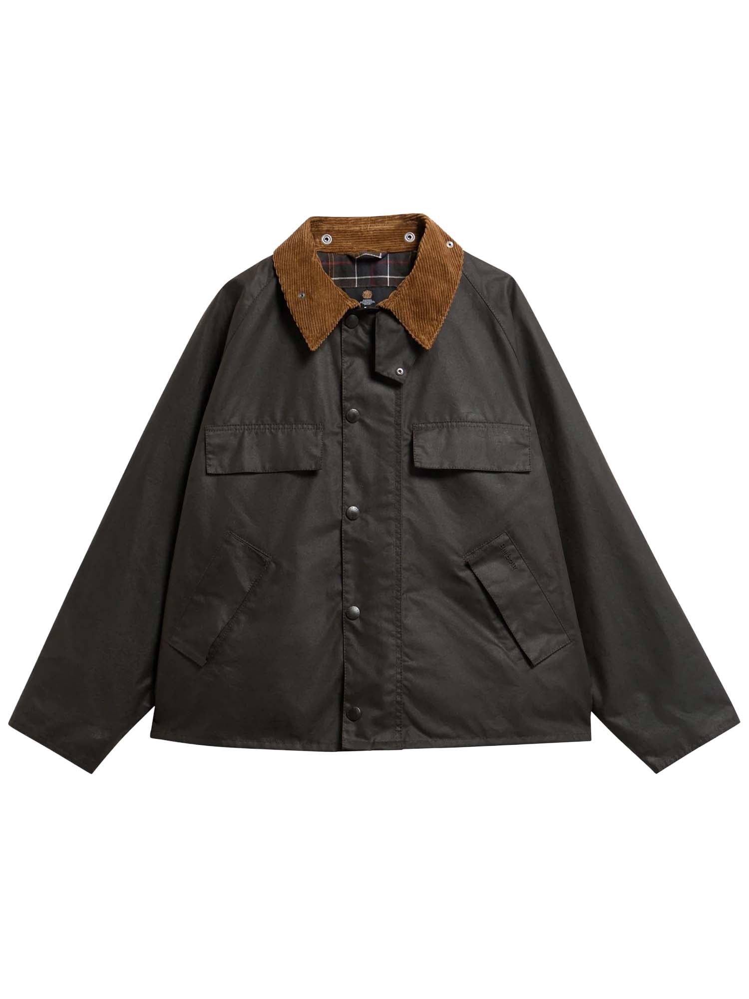 Barbour Giacca cerata Transport a quattro tasche Marrone