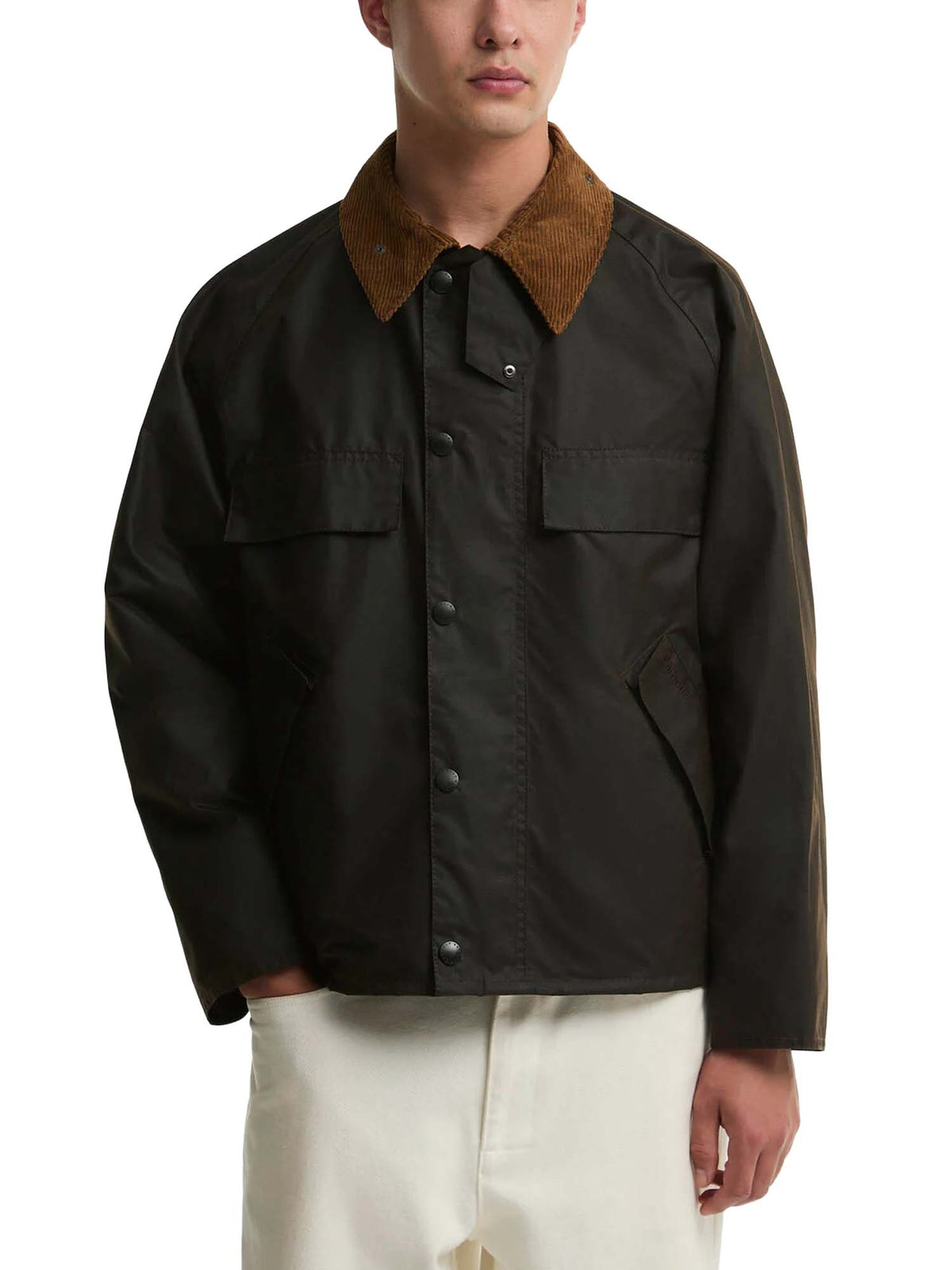 Barbour Giacca cerata Transport a quattro tasche Marrone
