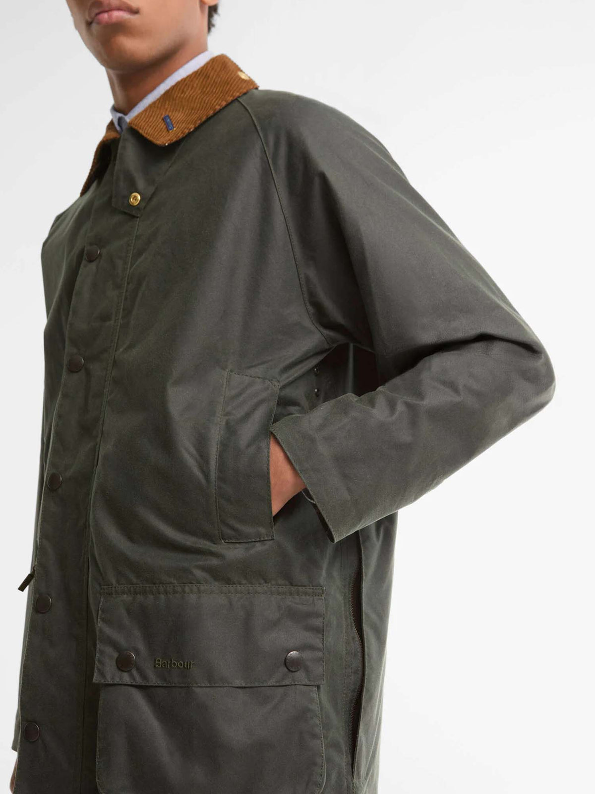 Barbour Giacca cerata Beaufort Icons Verde