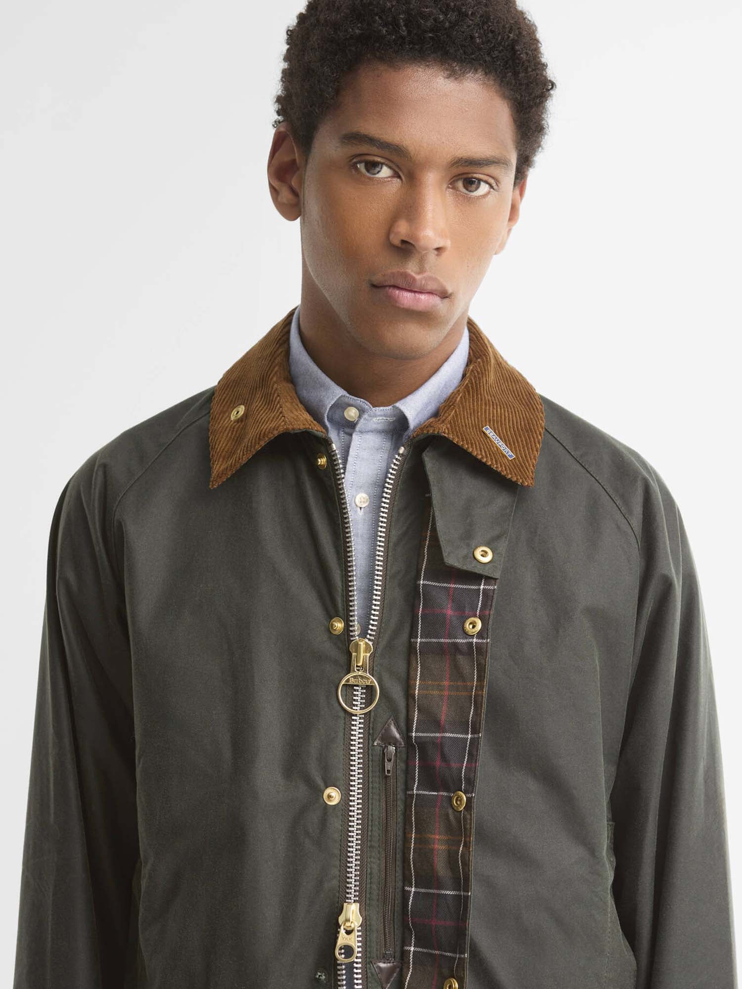 Barbour Giacca cerata Beaufort Icons Verde