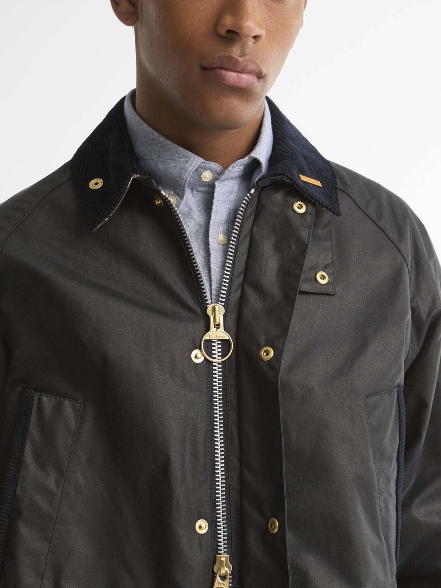 Barbour Giacca cerata Bedale Icons Blu