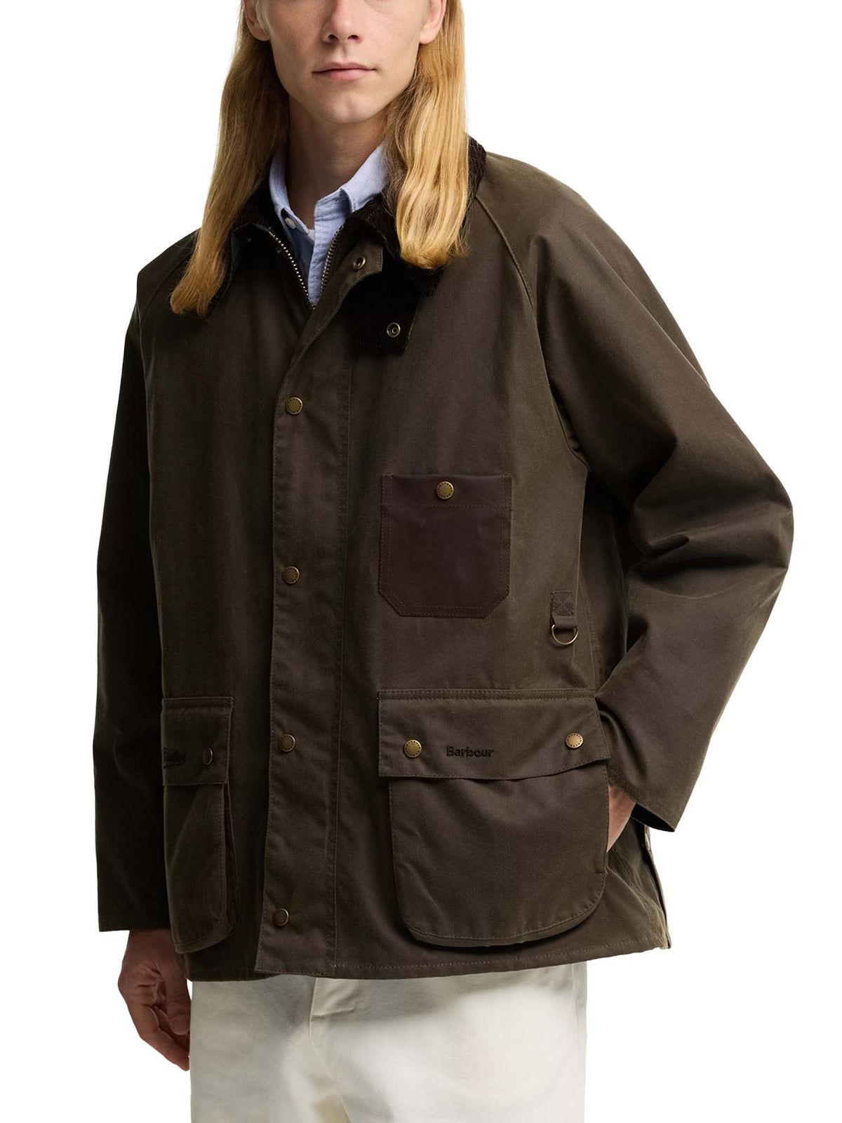 Barbour Giacca cerata Bedale Barbour x Paraboot Verde