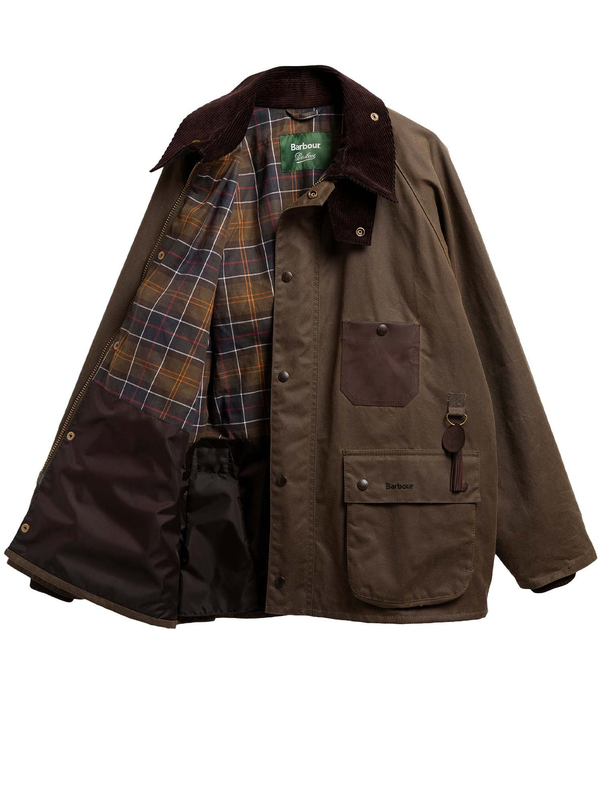 Barbour Giacca cerata Bedale Barbour x Paraboot Verde