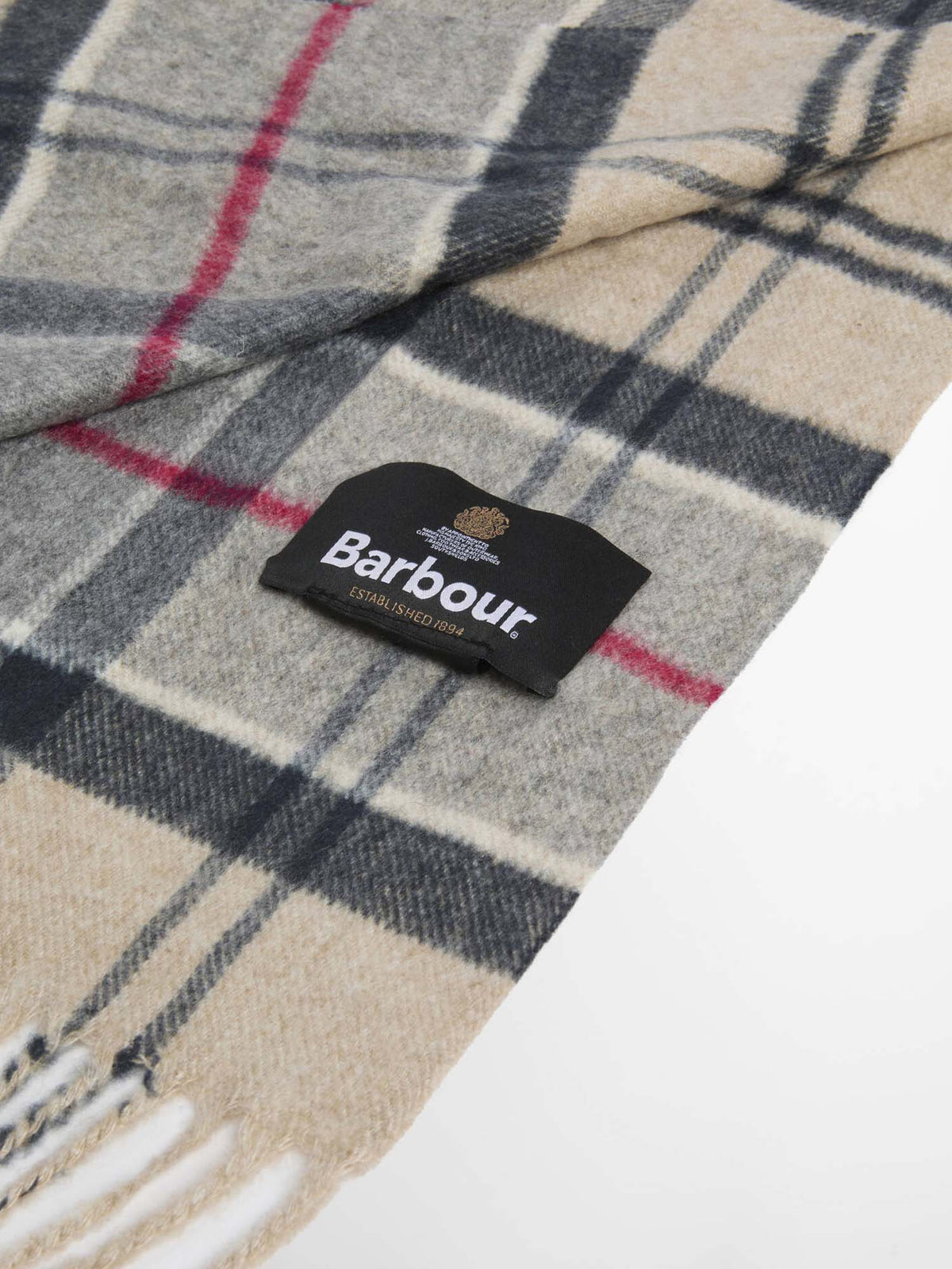 Barbour Sciarpa Yaxley Tartan Multicolore