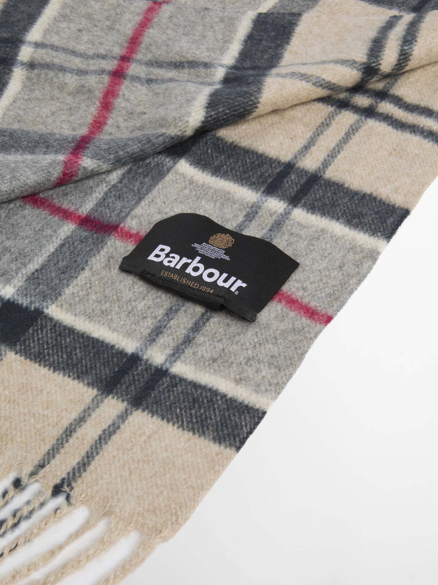 Barbour Sciarpa Yaxley Tartan Multicolore