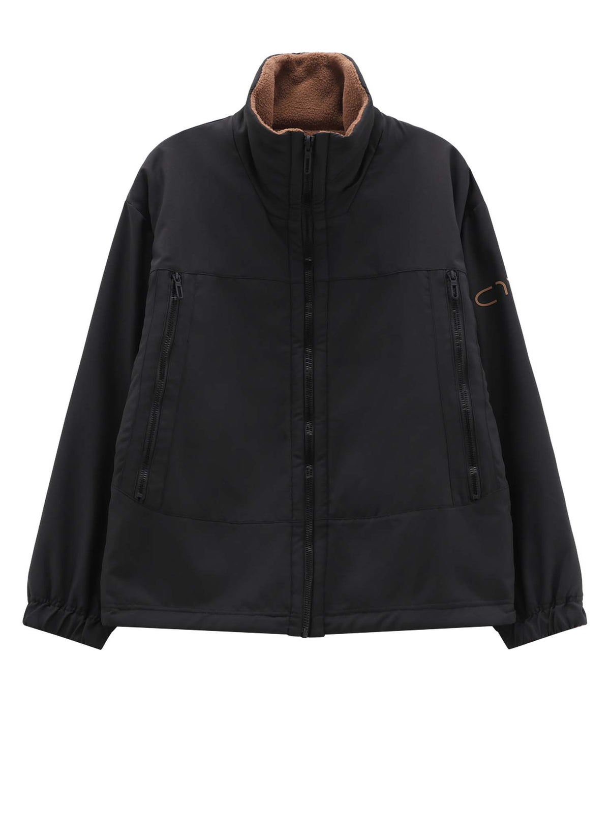 Cmp Giacca Uomo Reversibile Teddy Fur Marrone