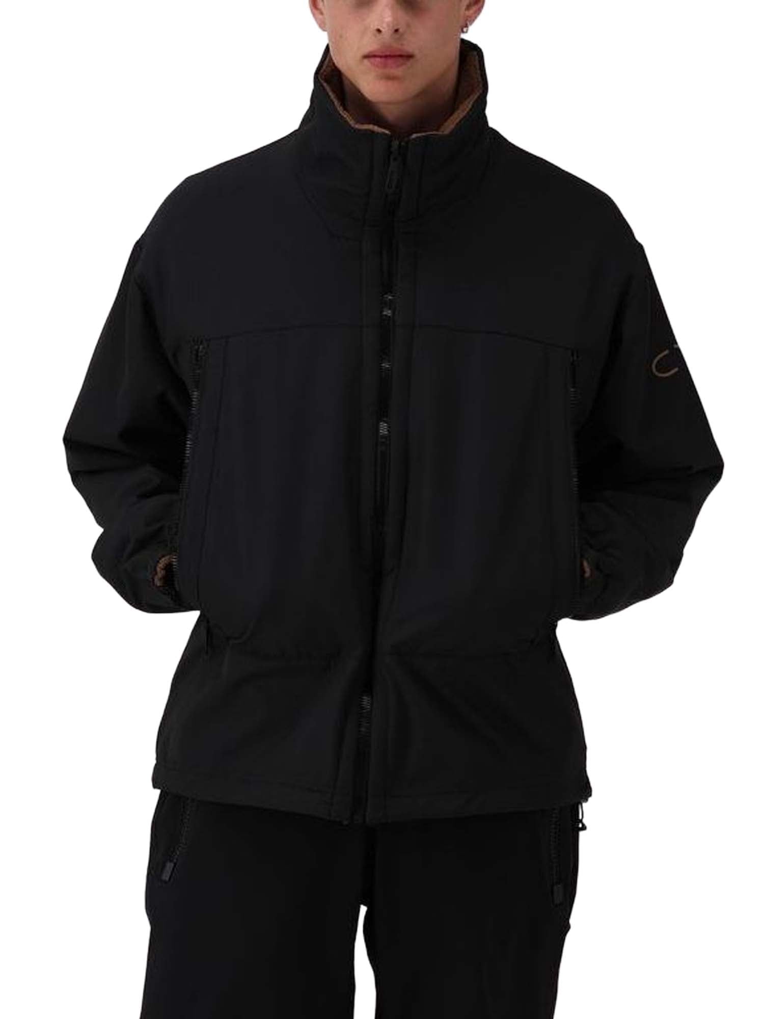 Cmp Giacca Uomo Reversibile Teddy Fur Marrone