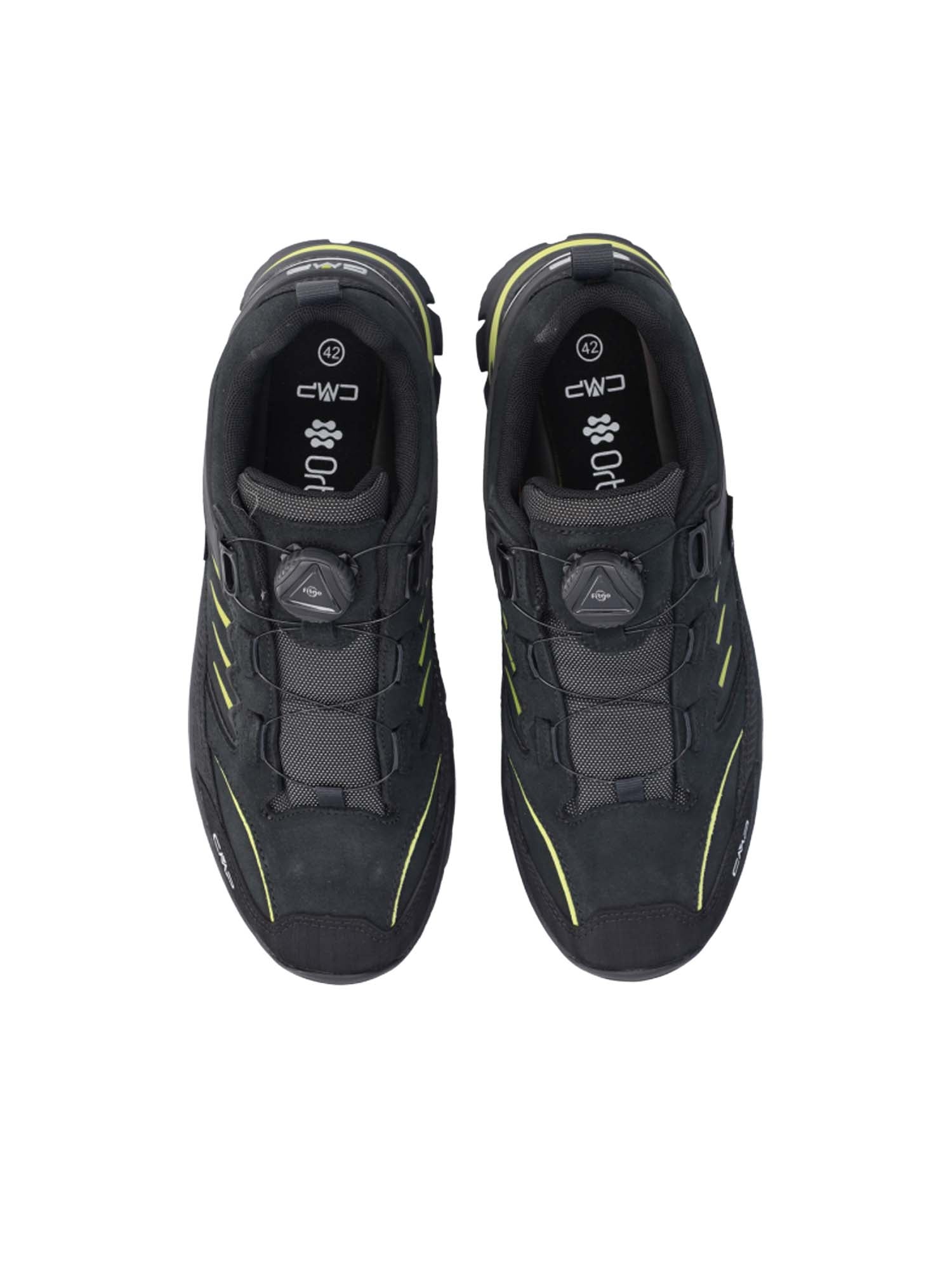 Cmp Scarpa trekking da uomo Rigel 2.0 low FitGo WP Nero