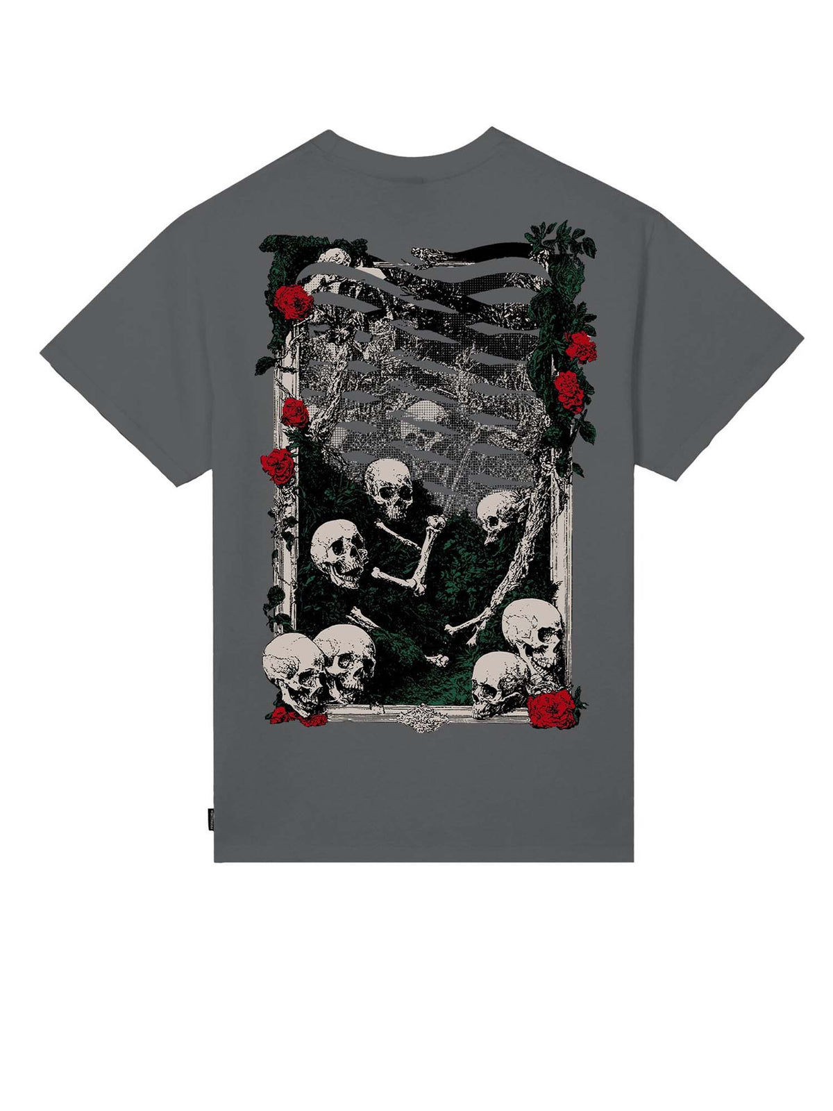 Propaganda Ribs Blossom Tee Grigio