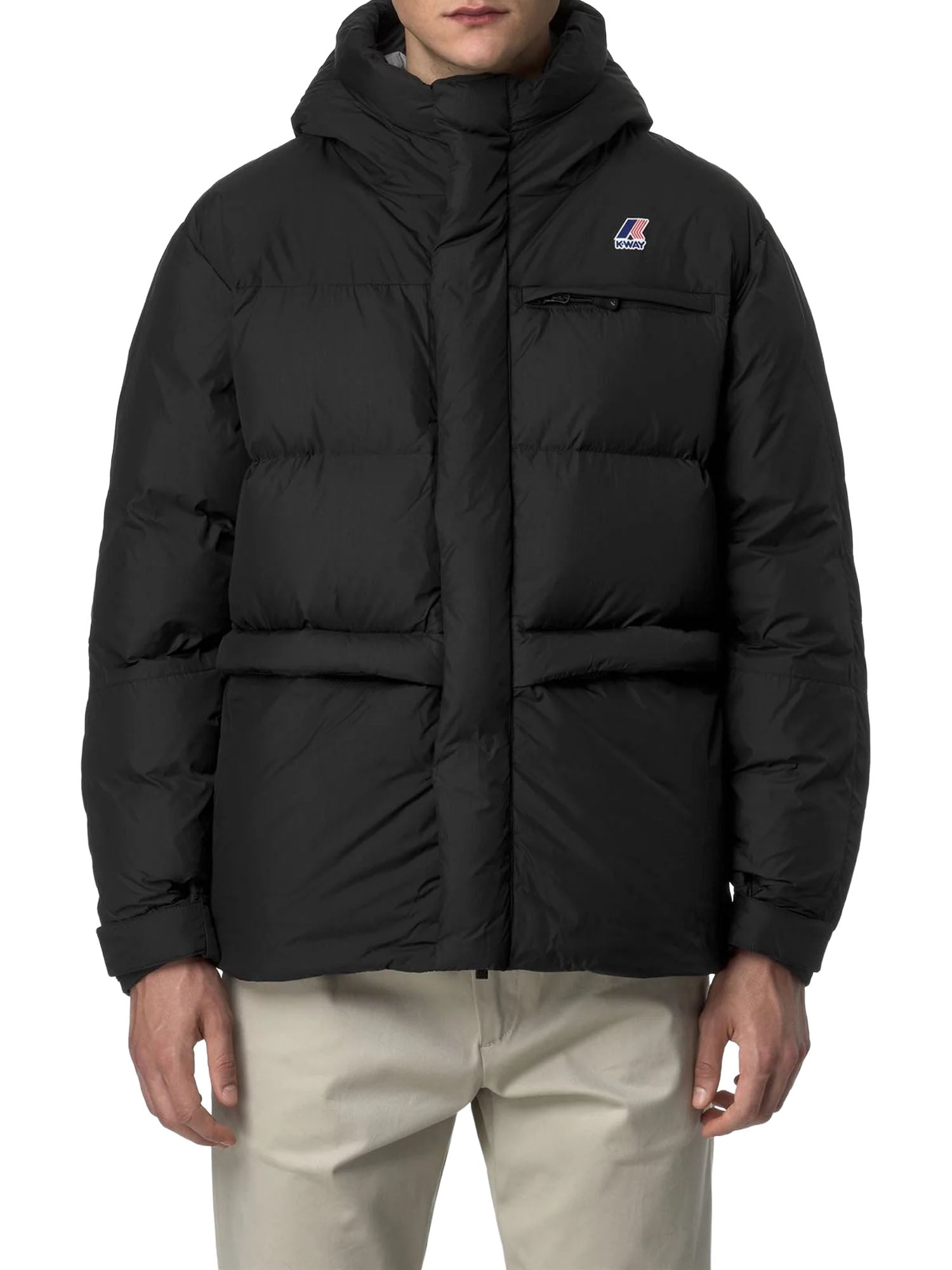 K-way Giacca Le Vrai 4.0 Aurele Heavy Warm Nero