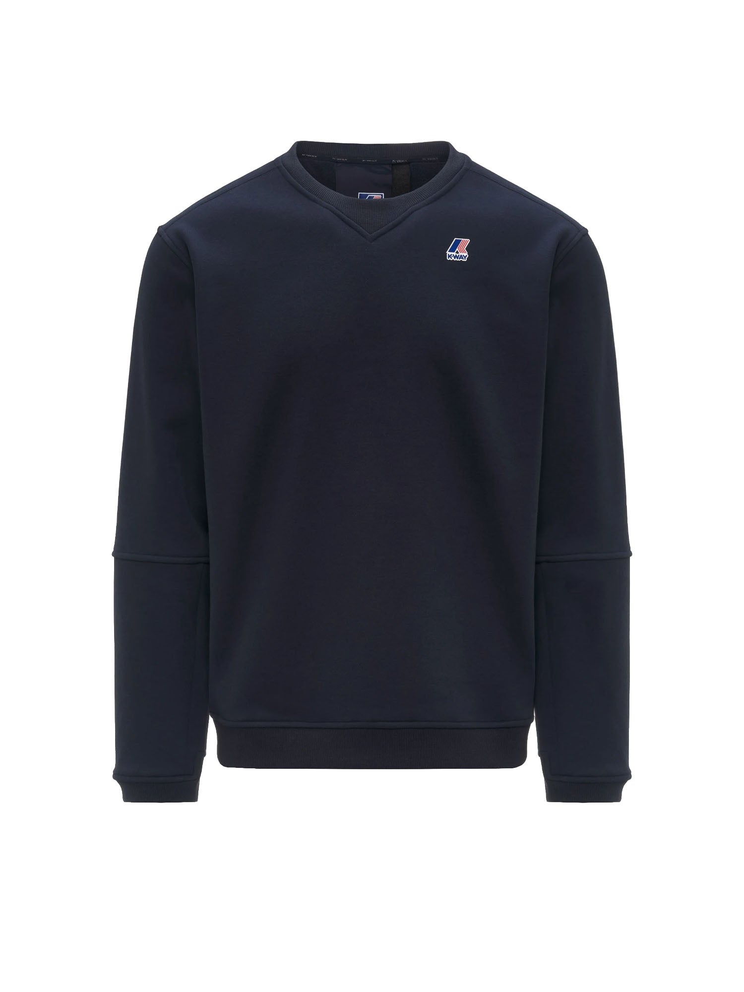 K-way Felpa Nael Brushed Pc Blu