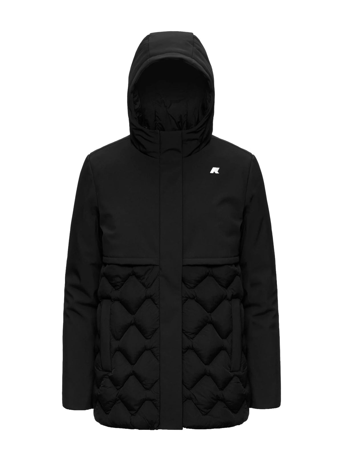 K-way Giacca Siphane Hybrid Warm Shell Nero
