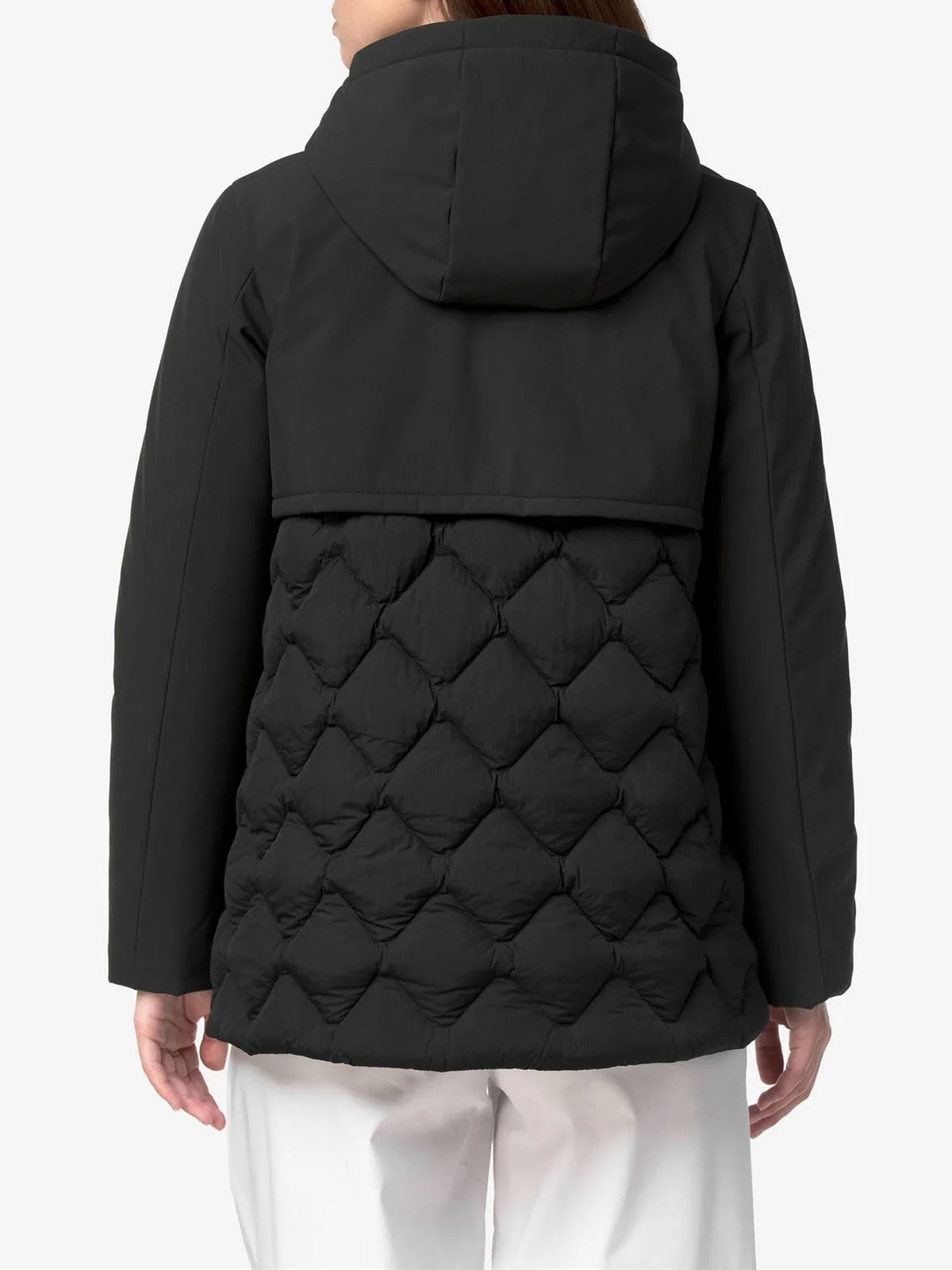 K-way Giacca Siphane Hybrid Warm Shell Nero