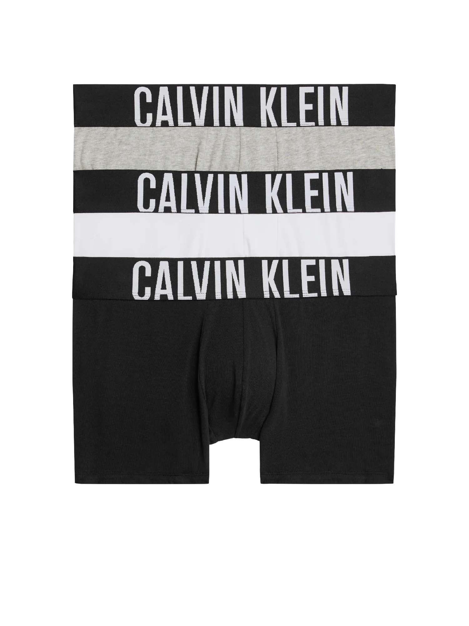 Calvin Klein Boxer corti in confezione da 3 - Icon Cotton Stretch Multicolore