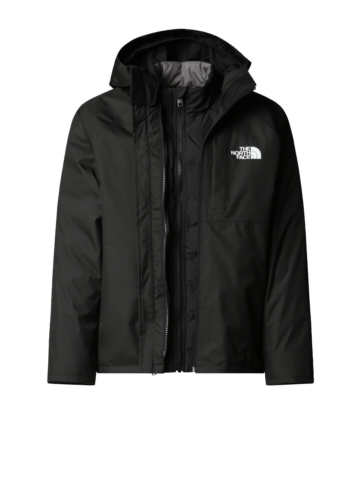The North Face Perrito 4-In-1 Hooded Jacket bambino Nero