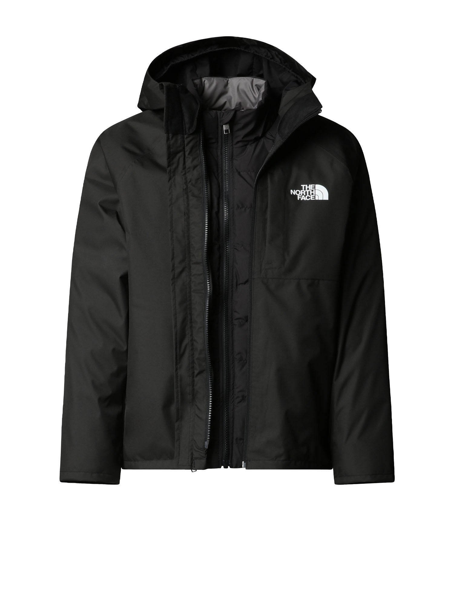 The North Face Perrito 4-In-1 Hooded Jacket bambino Nero
