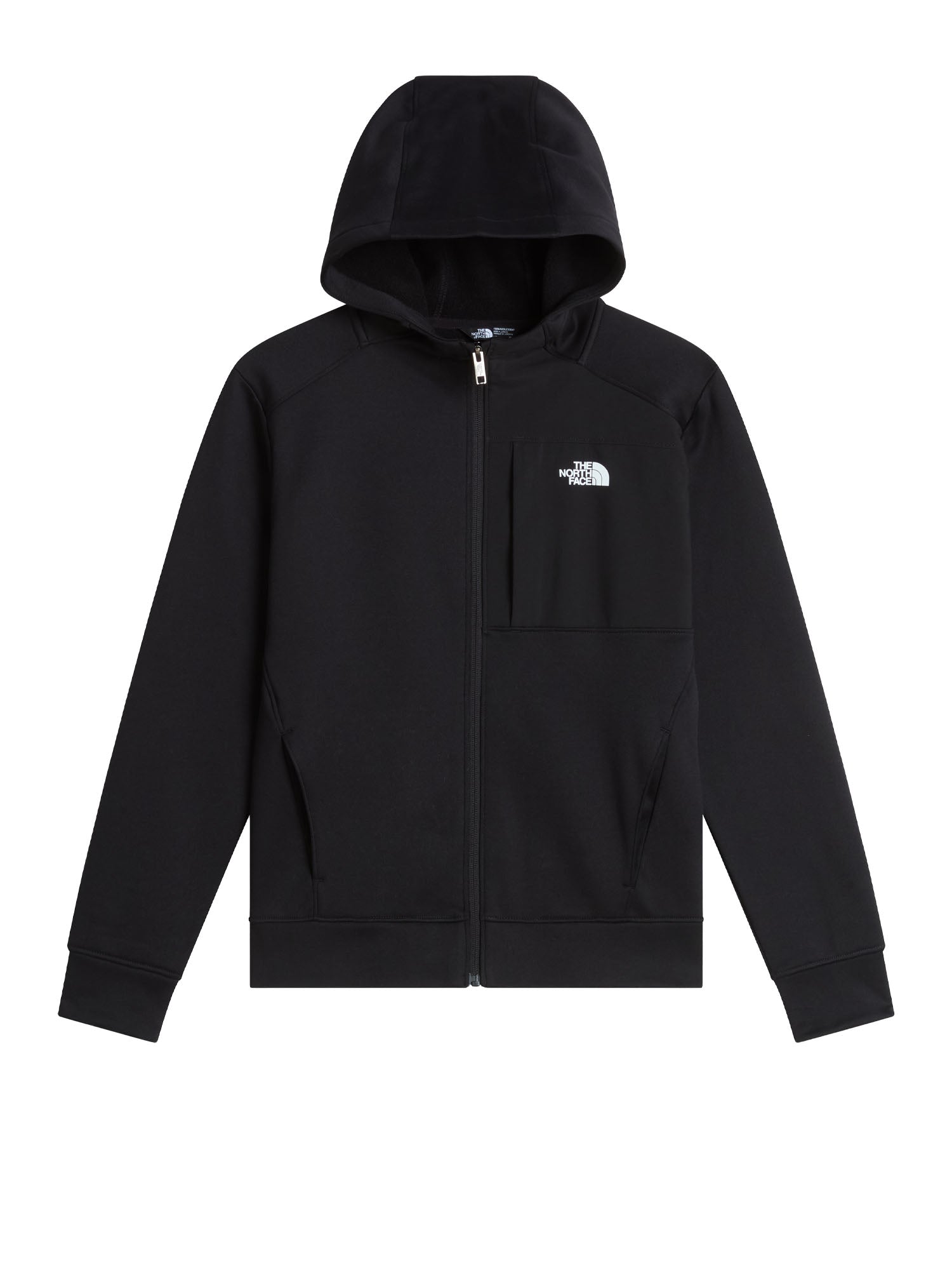 The North Face Performance Fleece F/Z Hooded Jacket bambino Nero