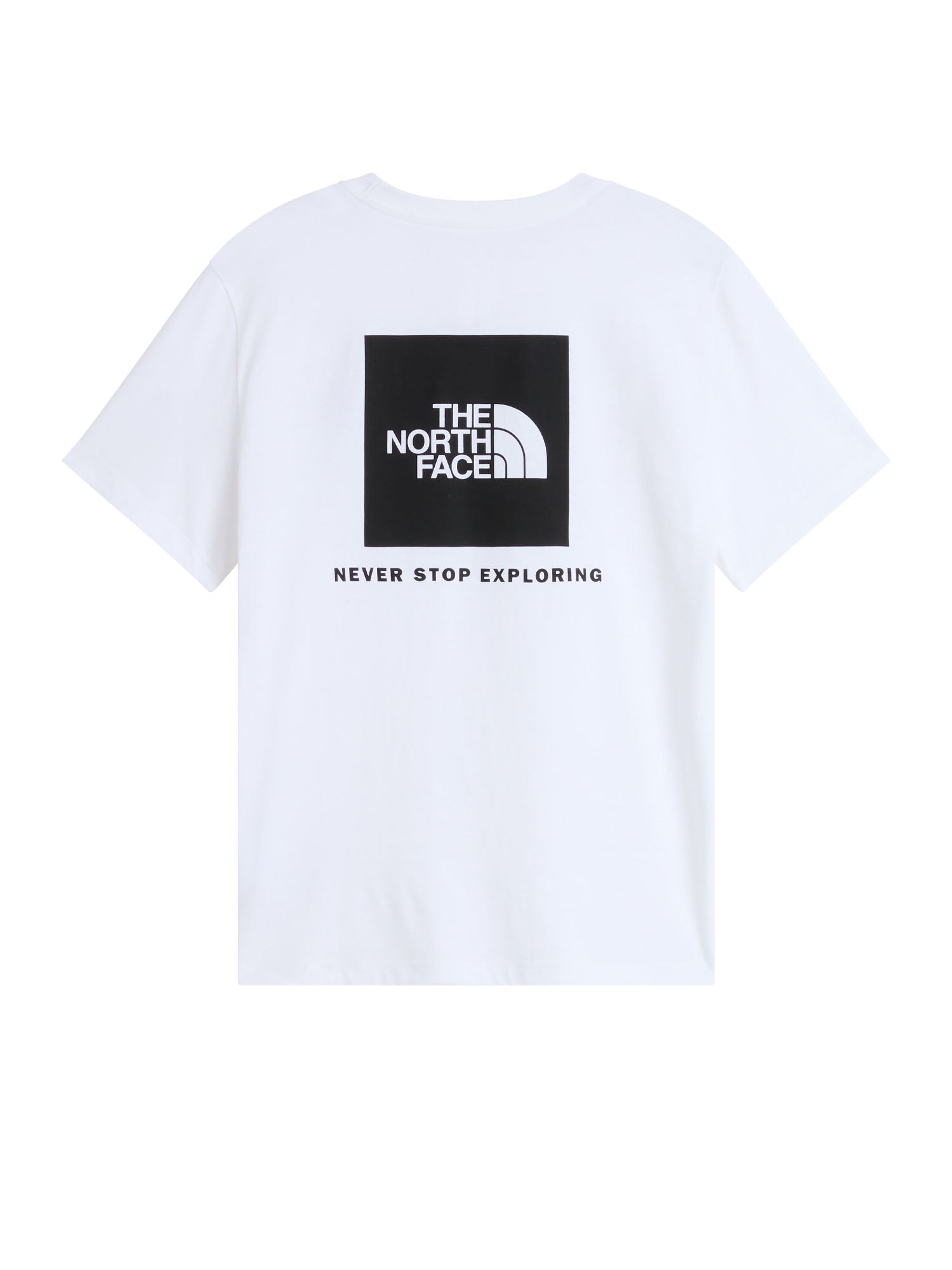 The North Face Teen Evolution Box Nse Ss Tee bambino Bianco