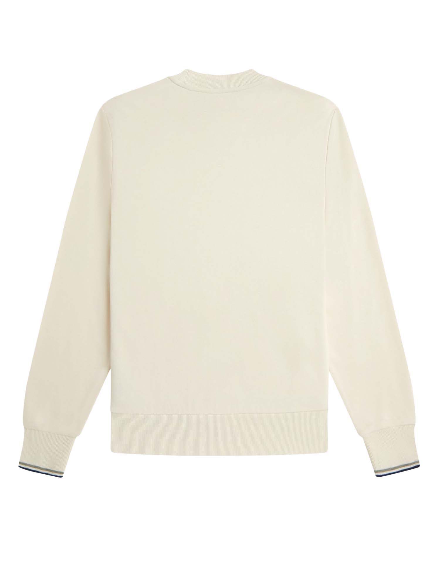 Fred Perry Felpa girocollo Bianco