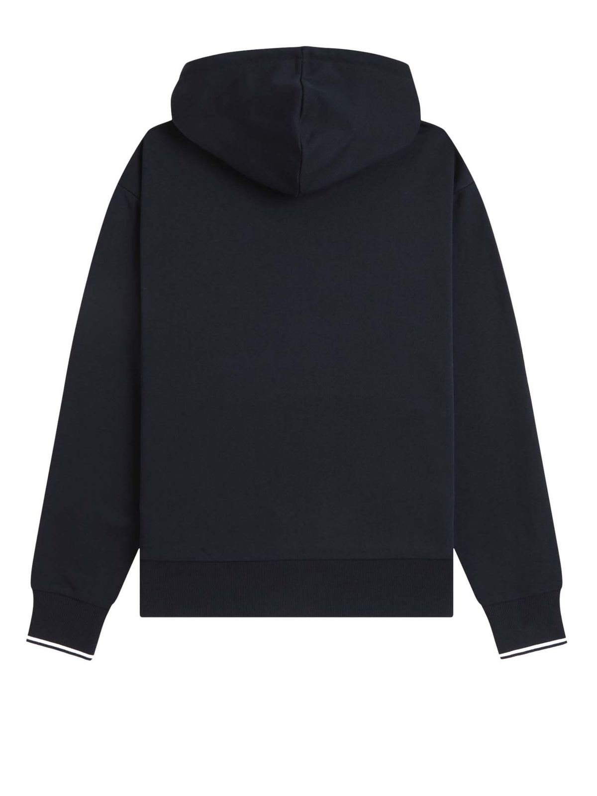 Fred Perry Felpa con cappuccio e doppia riga Blu