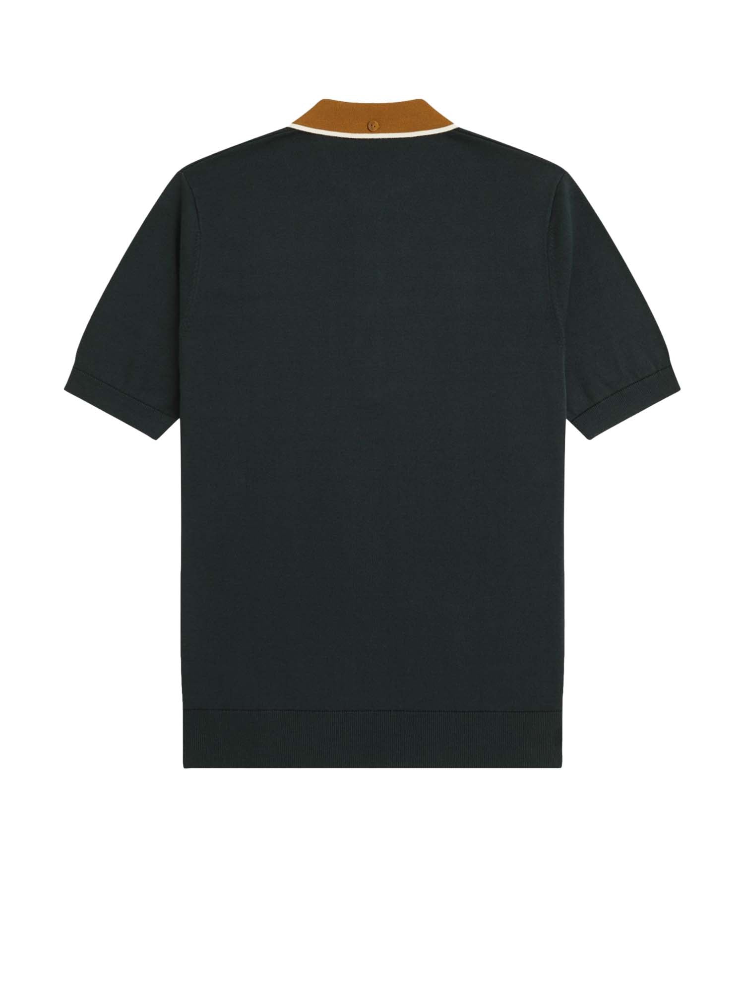 Fred Perry Polo in maglia a trecce Verde