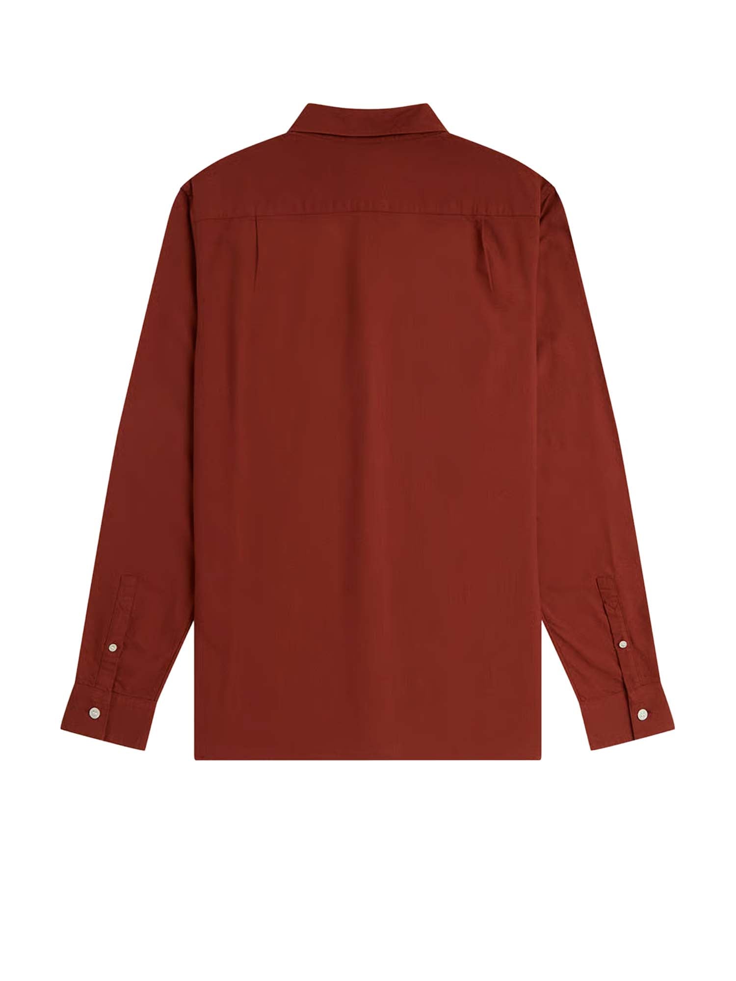 Fred Perry Camicia Oxford Bordeaux