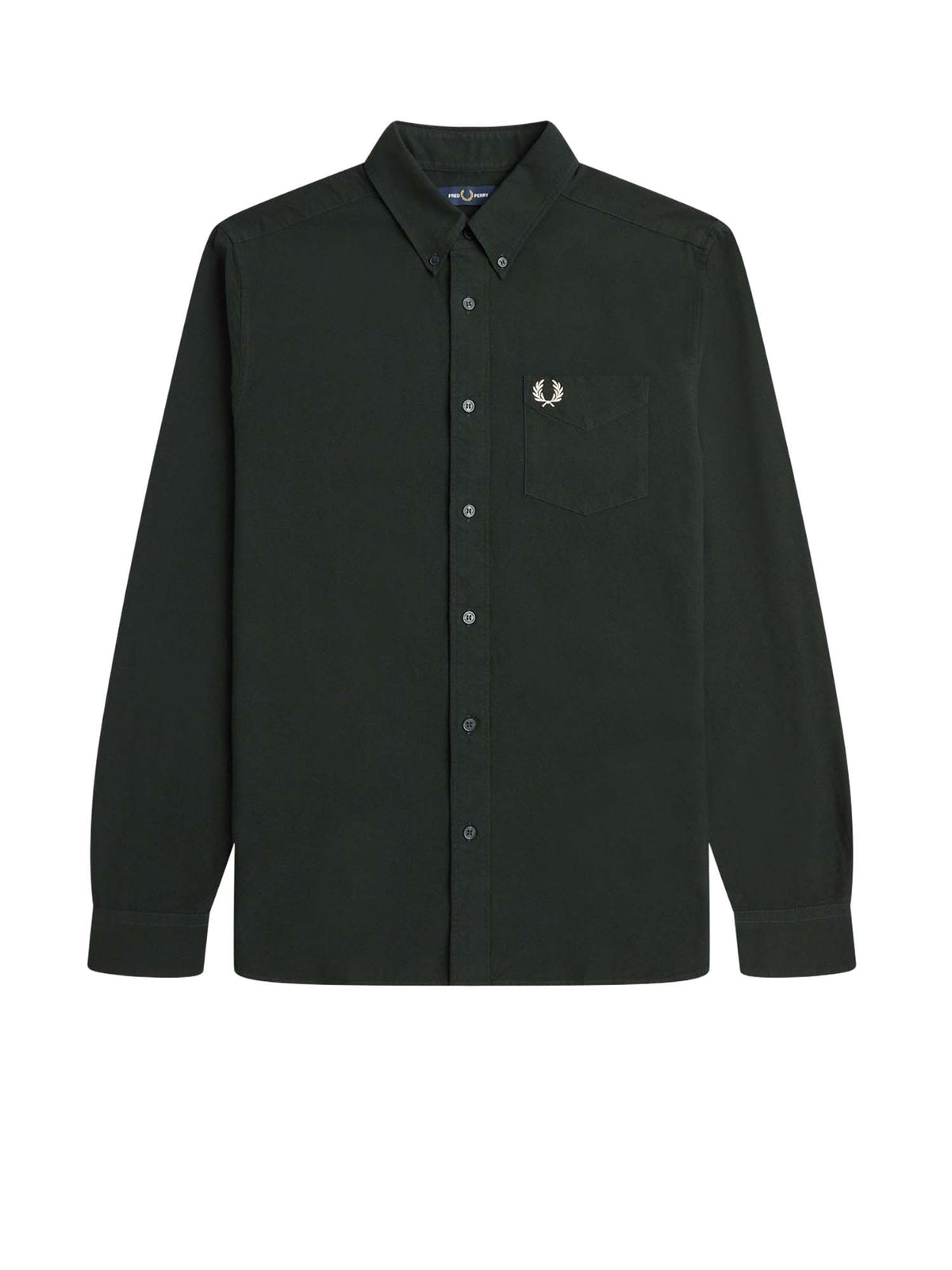 Fred Perry Camicia Oxford Verde
