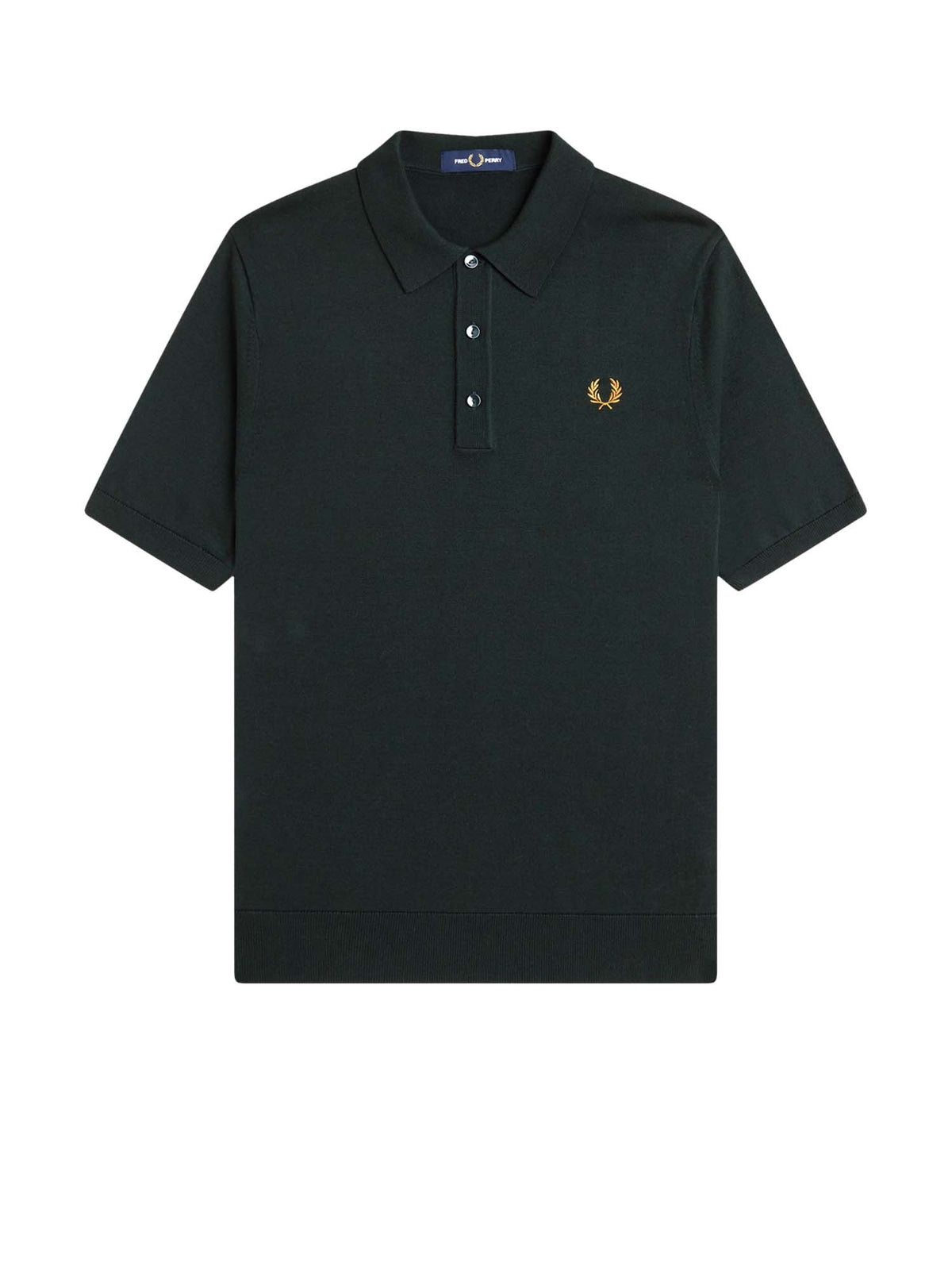 Fred Perry Polo in maglia di cotone Verde