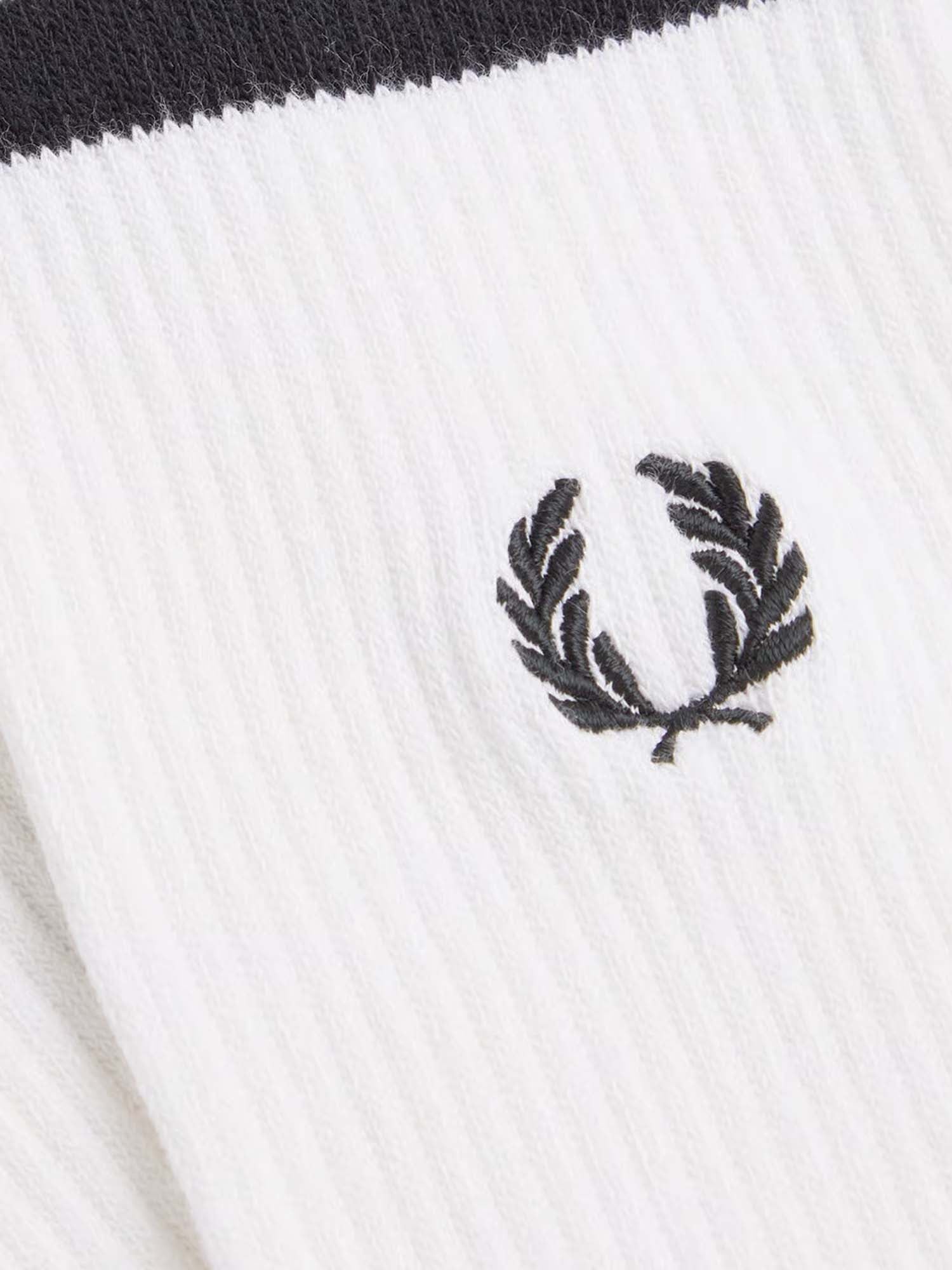 Fred Perry Calzini Da Tennis Con Logo Bianco