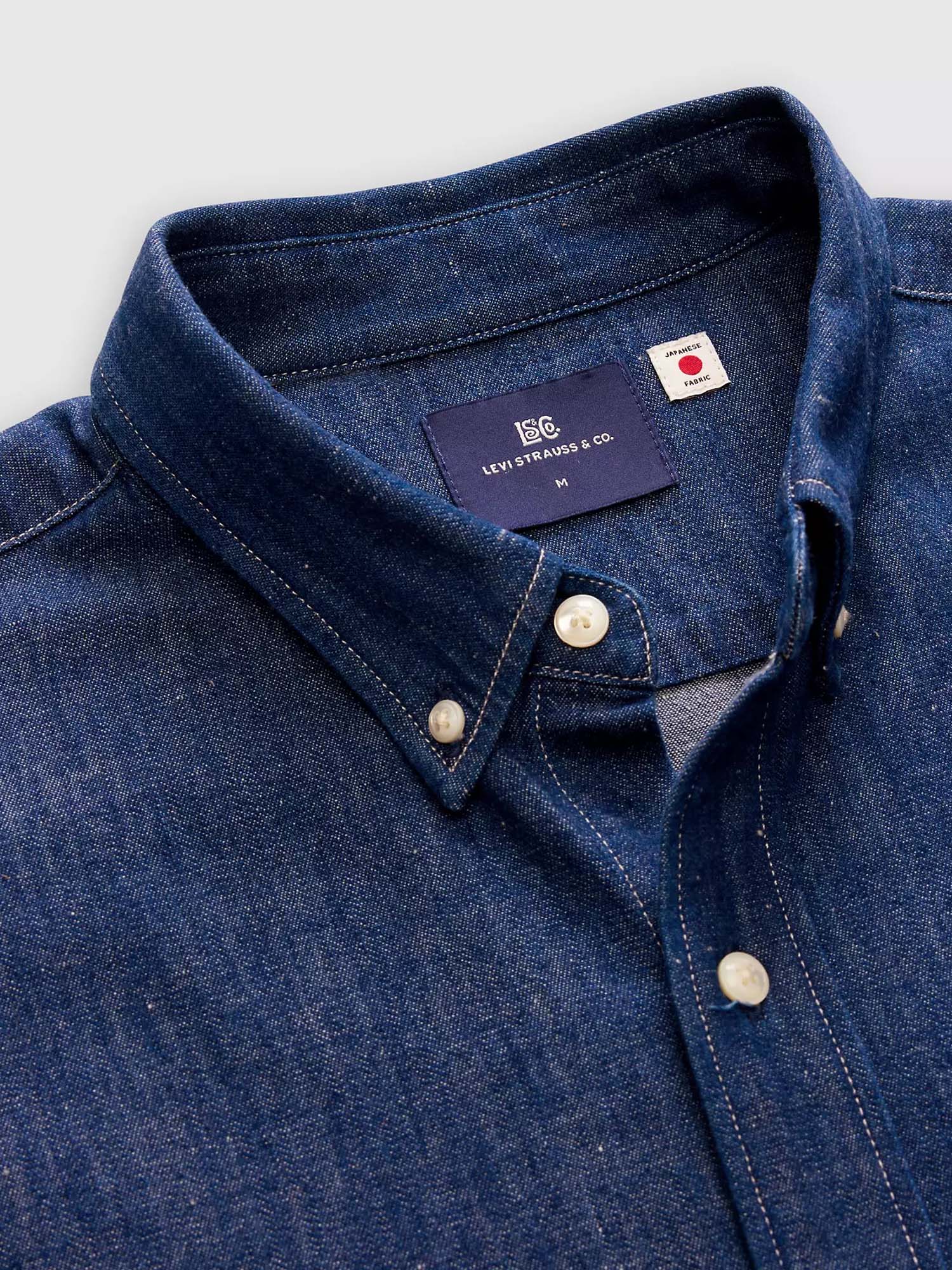 Levi's® Camicia di jeans comoda con bottoni Blue Tab™ Blu