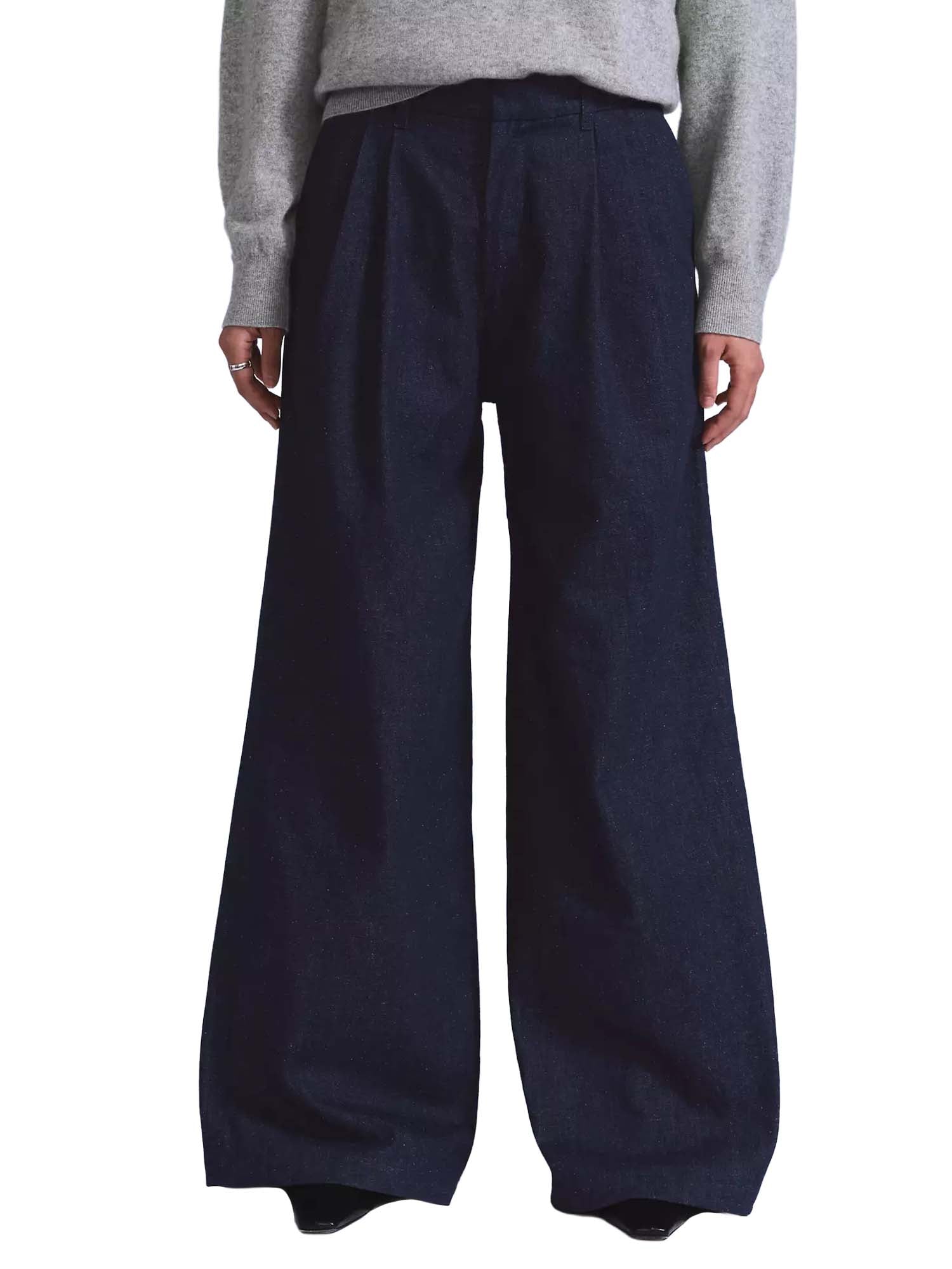 Levi's® Pantaloni da donna in denim a pieghe Blue Tab™ Blu