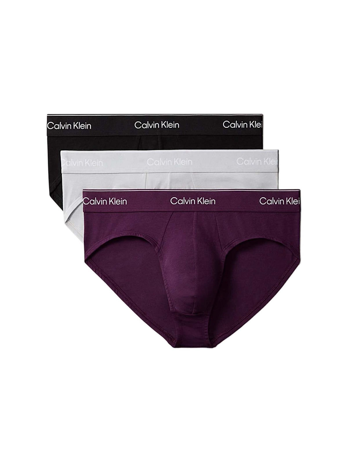Calvin Klein Slip in confezione da 3 - Icon Cotton Stretch Multicolore