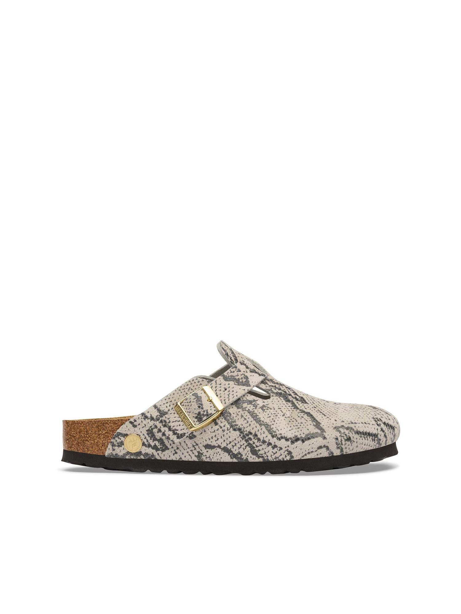 Birkenstock Boston (Pelle scamosciata) Animalier