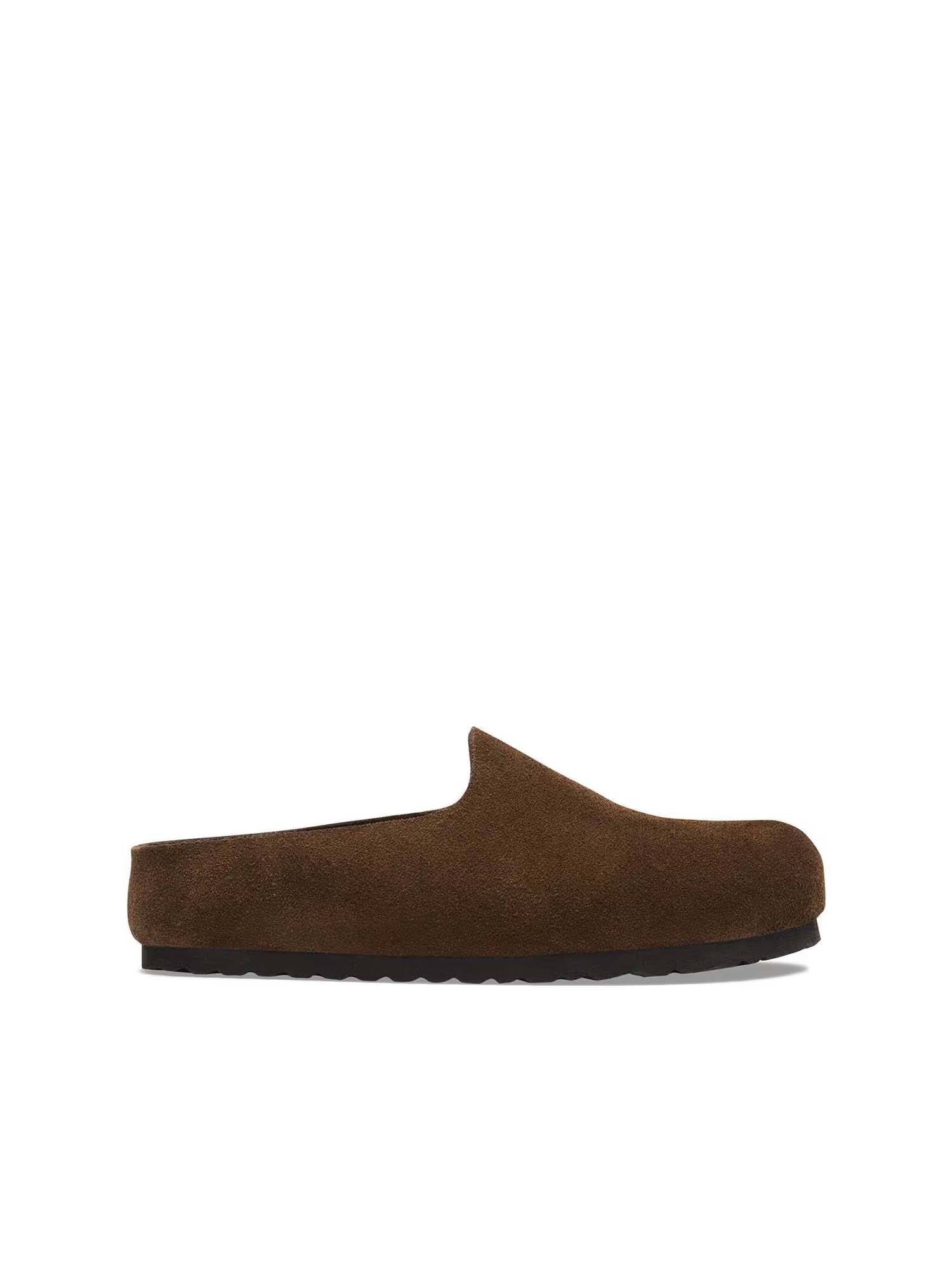 Birkenstock Amsterdam Wrapped (Pelle scamosciata) Marrone