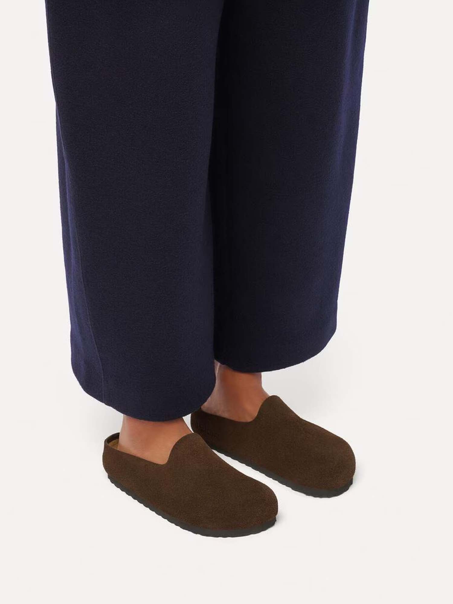 Birkenstock Amsterdam Wrapped (Pelle scamosciata) Marrone