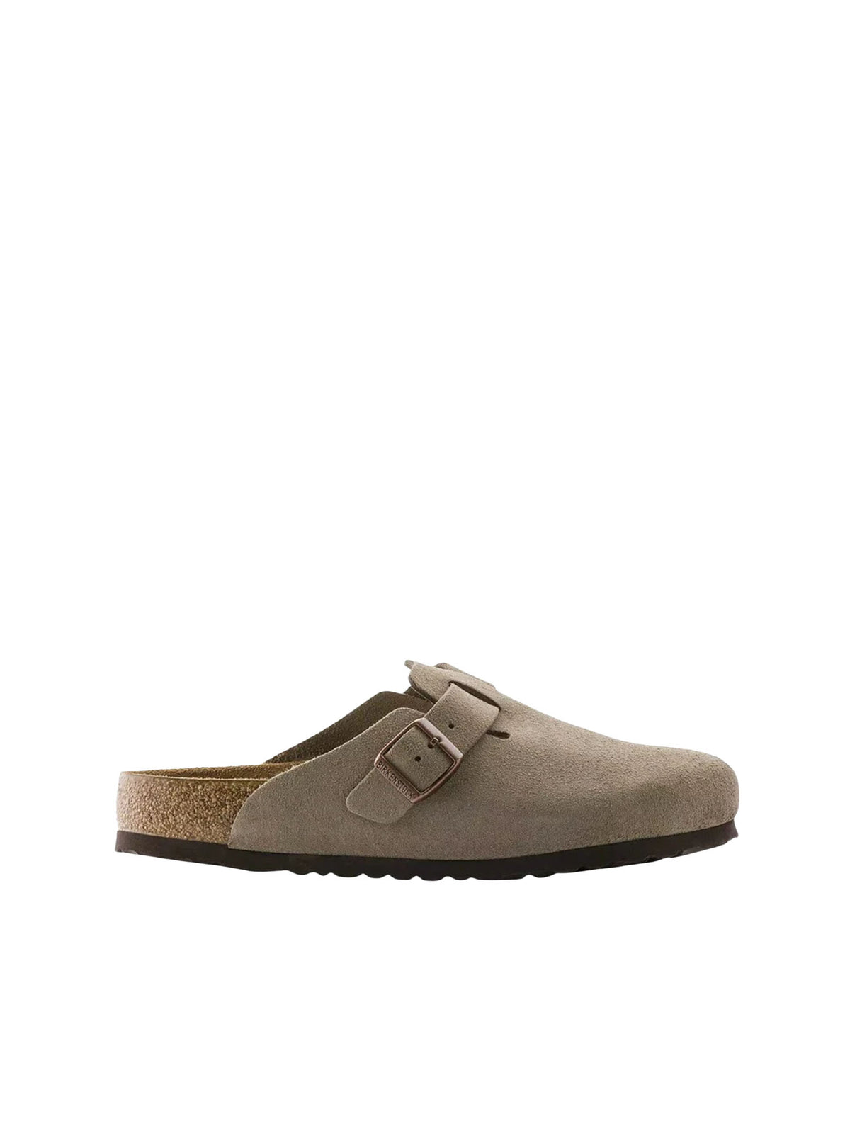 Birkenstock Boston Suede Leather (Pelle scamosciata) Marrone
