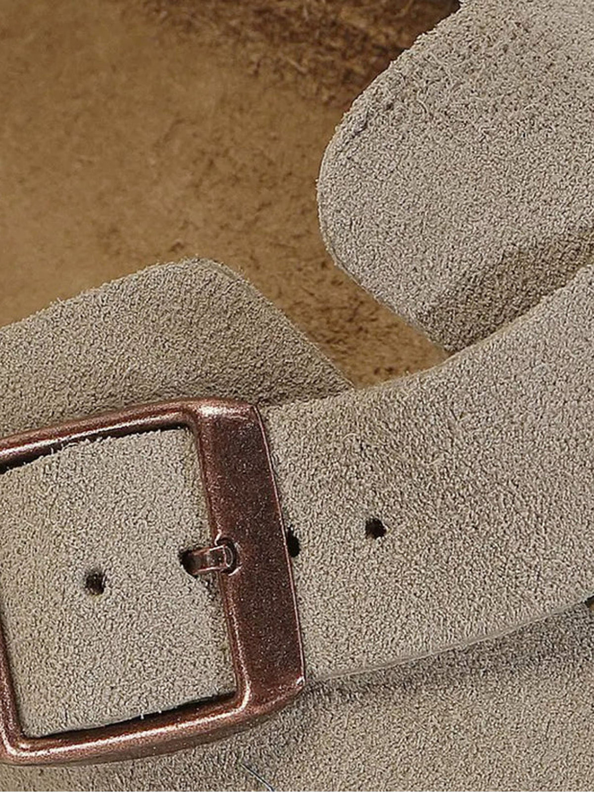 Birkenstock Boston Suede Leather (Pelle scamosciata) Marrone