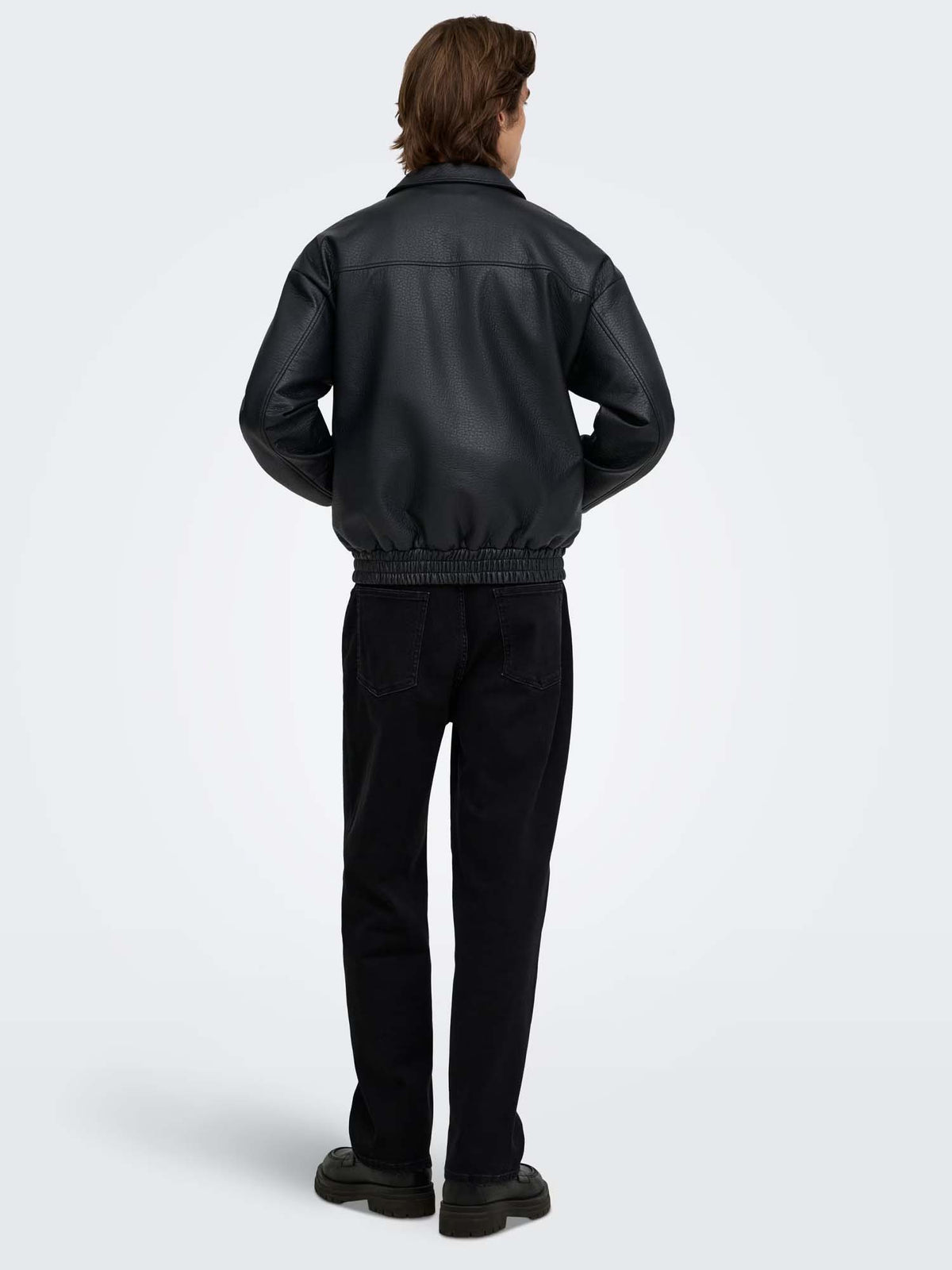 Only & Sons ONSREX PU Giacca Nero