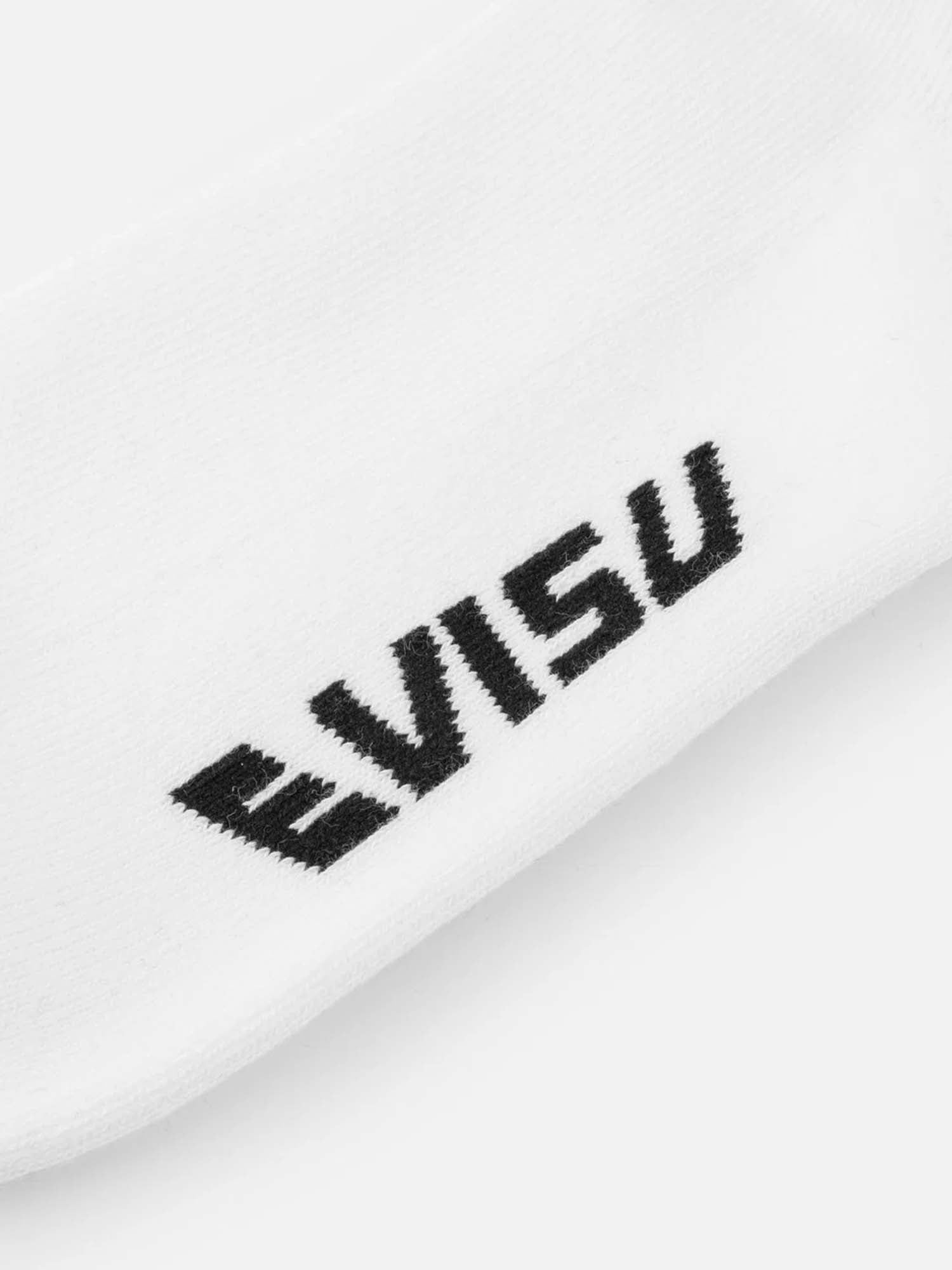Evisu Calze Seagull Embroidery Long Bianco